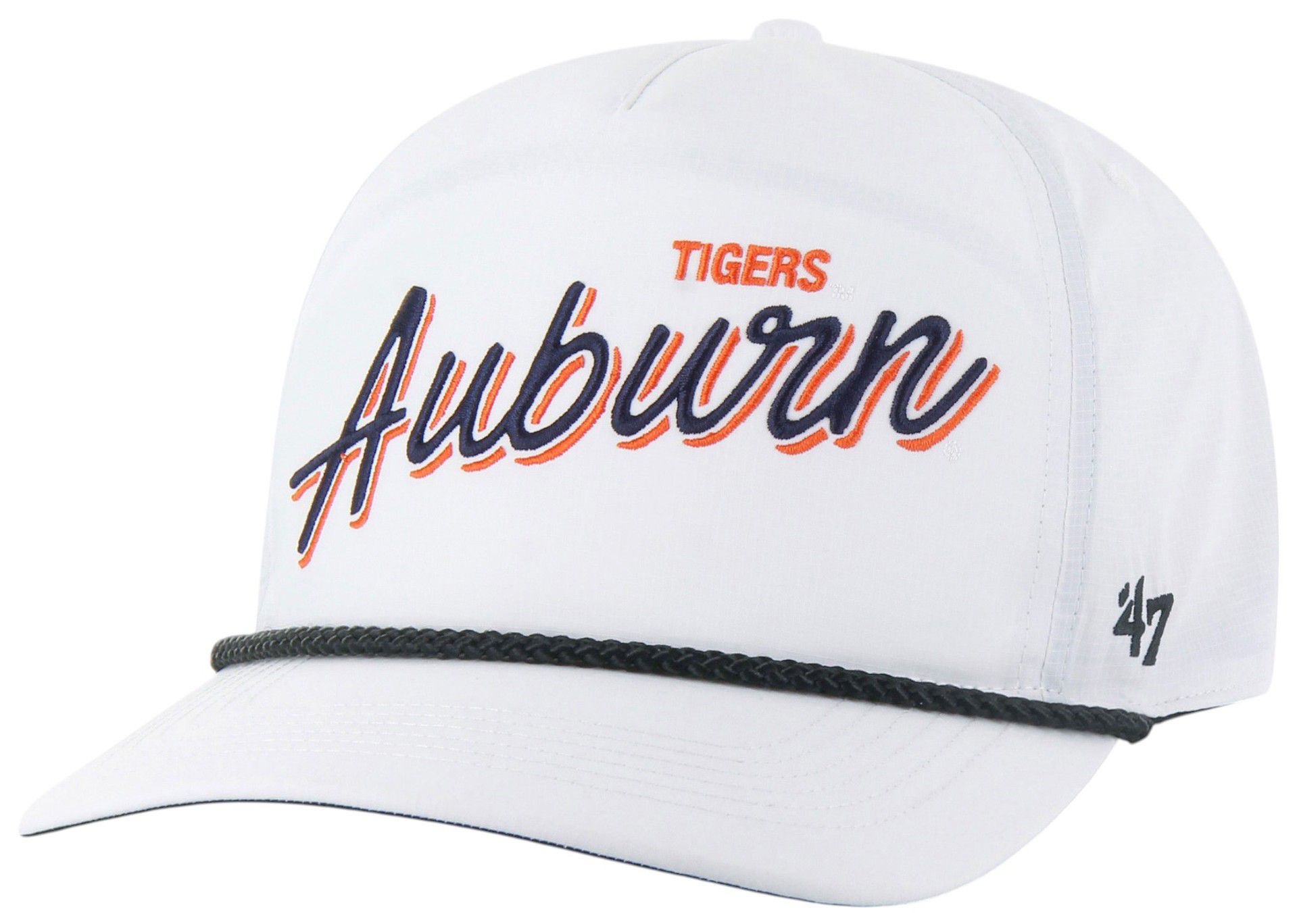 '47 Adult Auburn Tigers White Brr Fairway Hitch Adjustable Hat product image