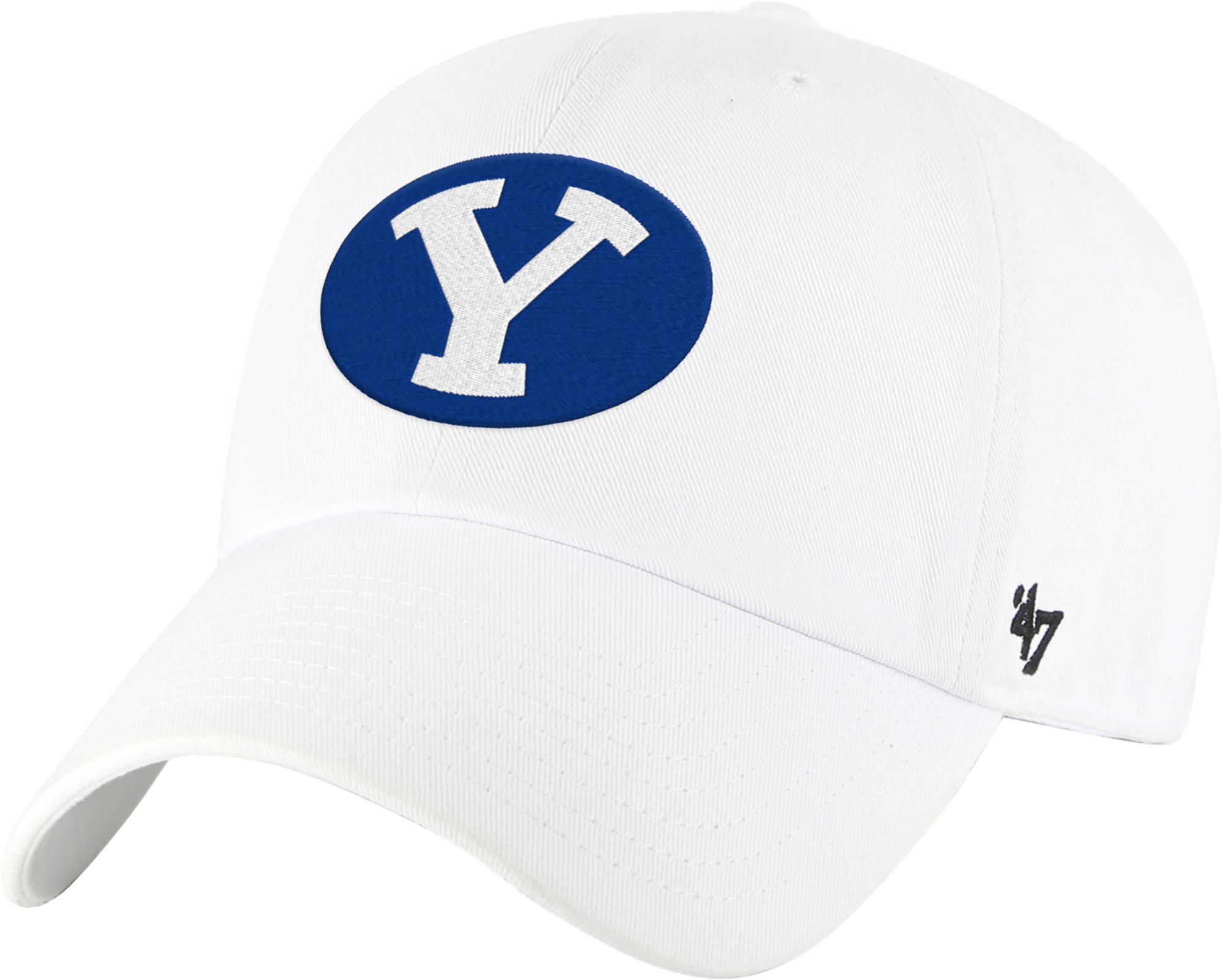 '47 Adult BYU Cougars White Clean Up Adjustable Hat product image