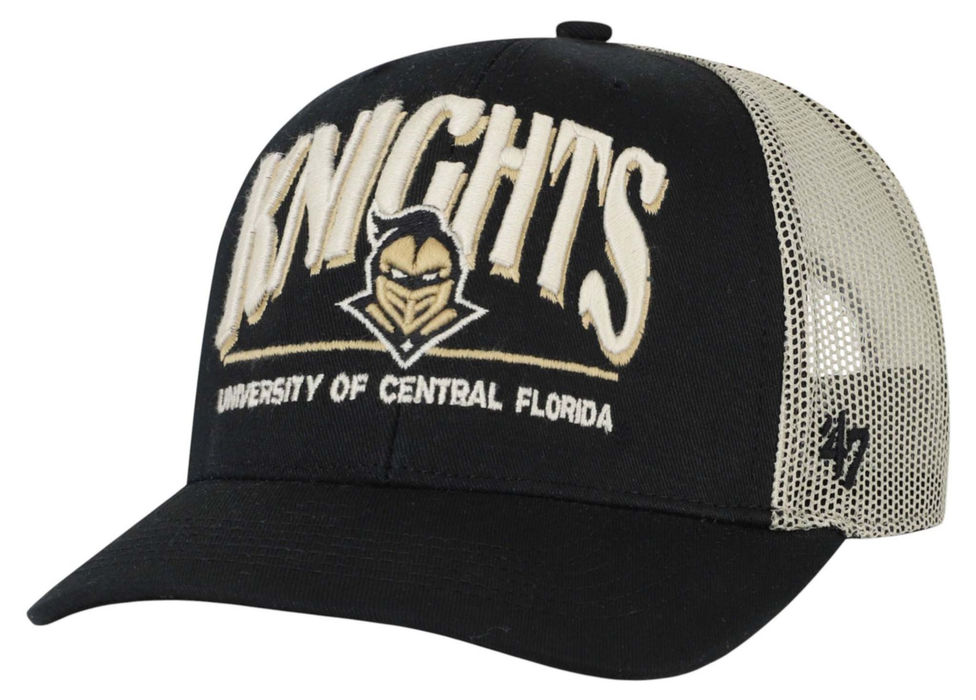 '47 Adult UCF Knights Black Arid Adjustable Trucker Hat product image