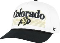 '47 Adult Colorado Buffaloes White Script Fade Hitch Adjustable Hat ...