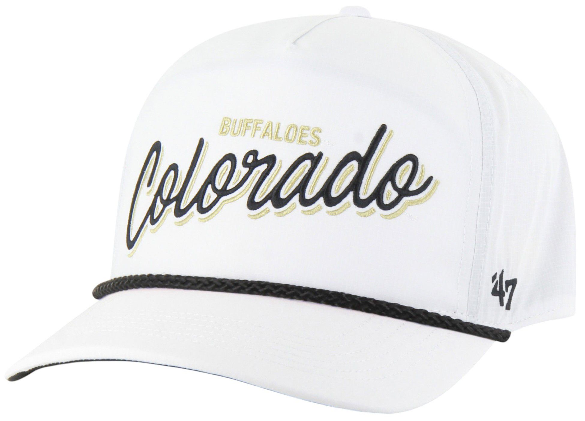'47 Adult Colorado Buffaloes White Brrr Fairway Hitch Adjustable Hat product image