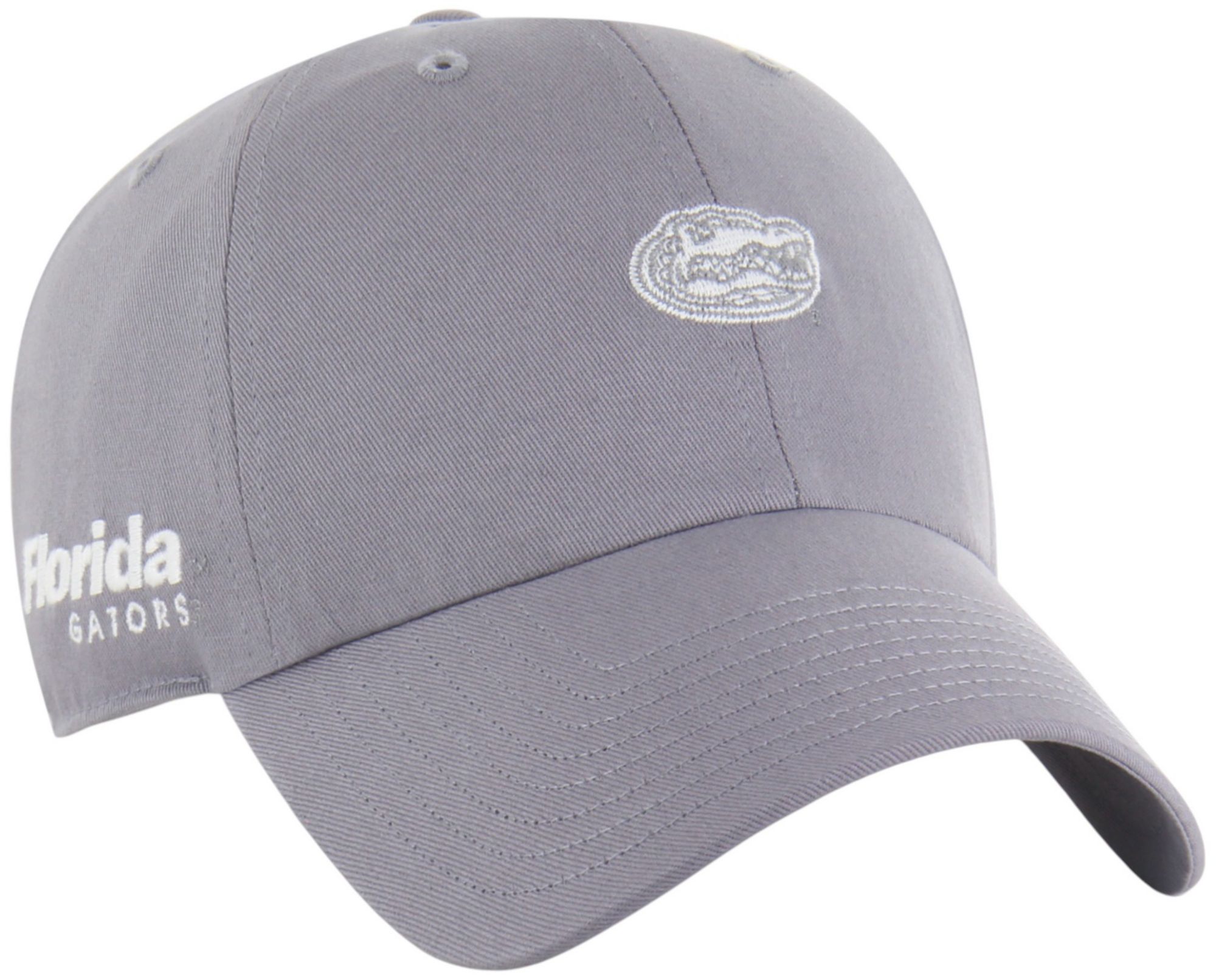 '47 Adult Florida Gators Wolf Grey Foundational Clean Up Adjustable Hat product image