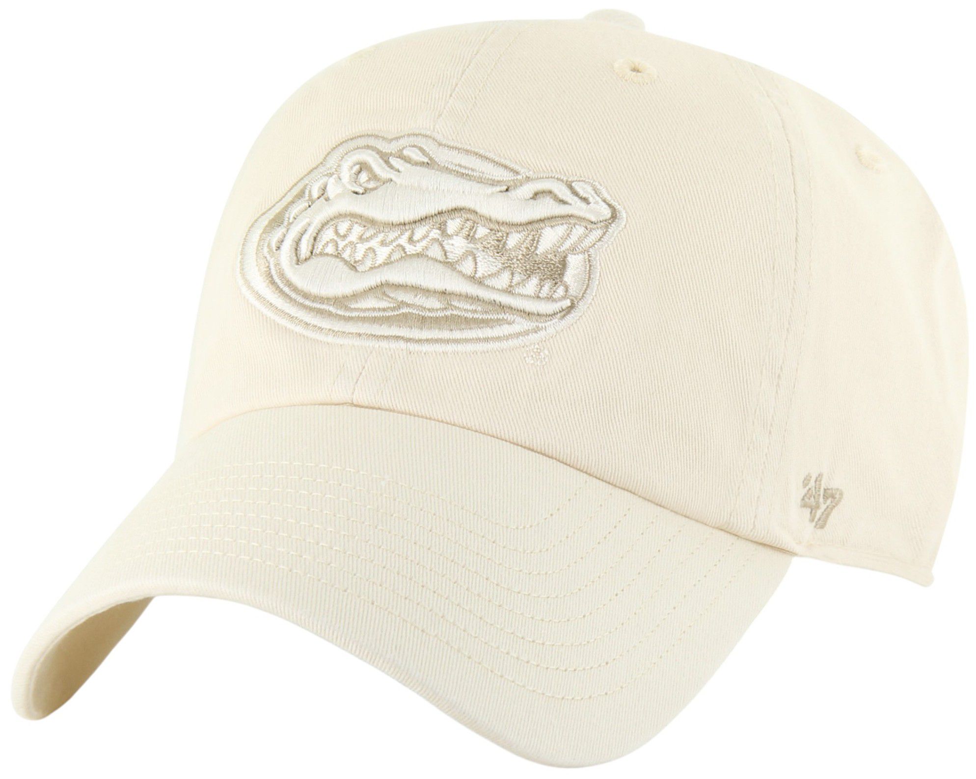 '47 Adult Florida Gators Natural 2-Tone Foundational Clean Up Adjustable Hat product image