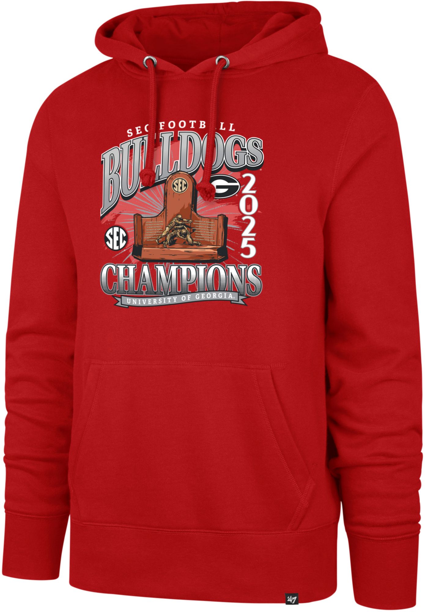 '47 Adult 2025 SEC Conference Champions Georgia Bulldogs Hoodie product image