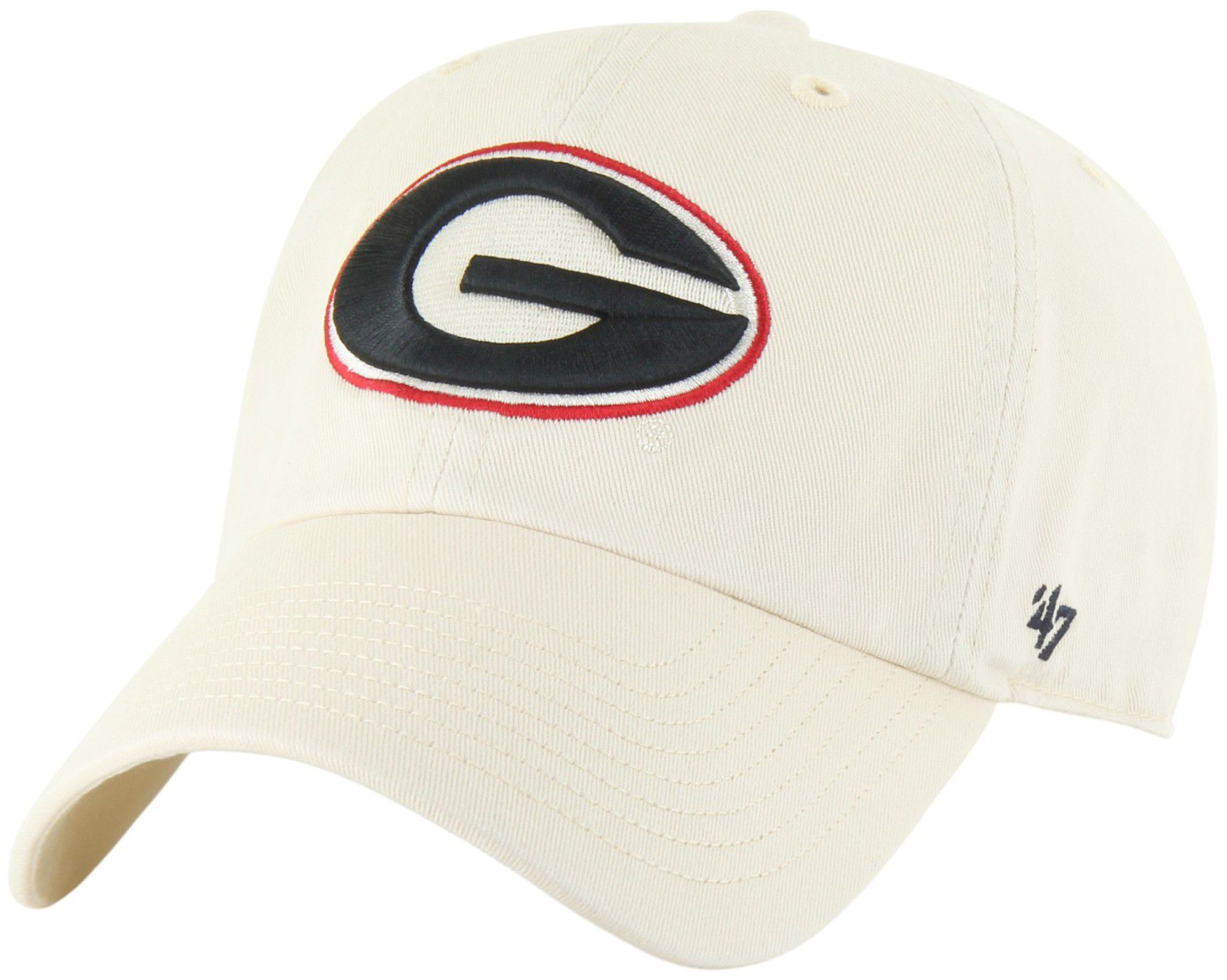 '47 Adult Georgia Bulldogs Natural TC Fashion Logo Clean Up Adjustable Hat product image