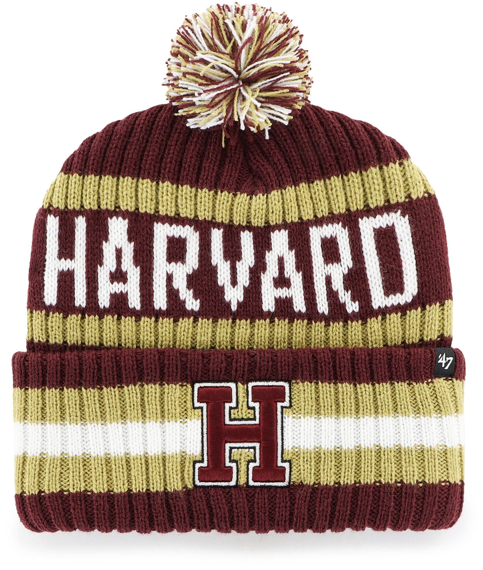 '47 Adult Harvard Crimson Dark Maroon Bering Knit Beanie product image