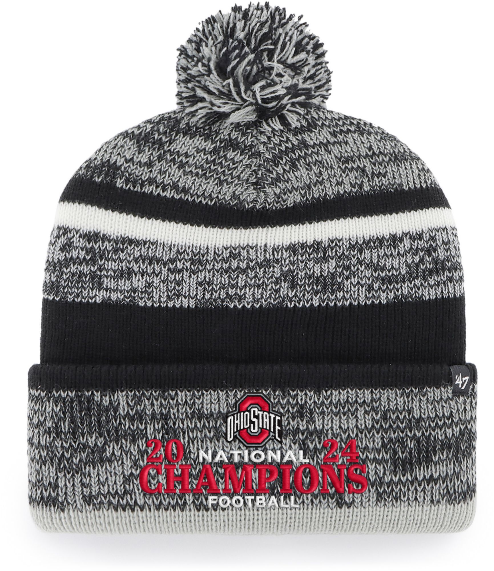 '47 Adult 2024-25 National Champions Ohio State Buckeyes Knit Beanie product image