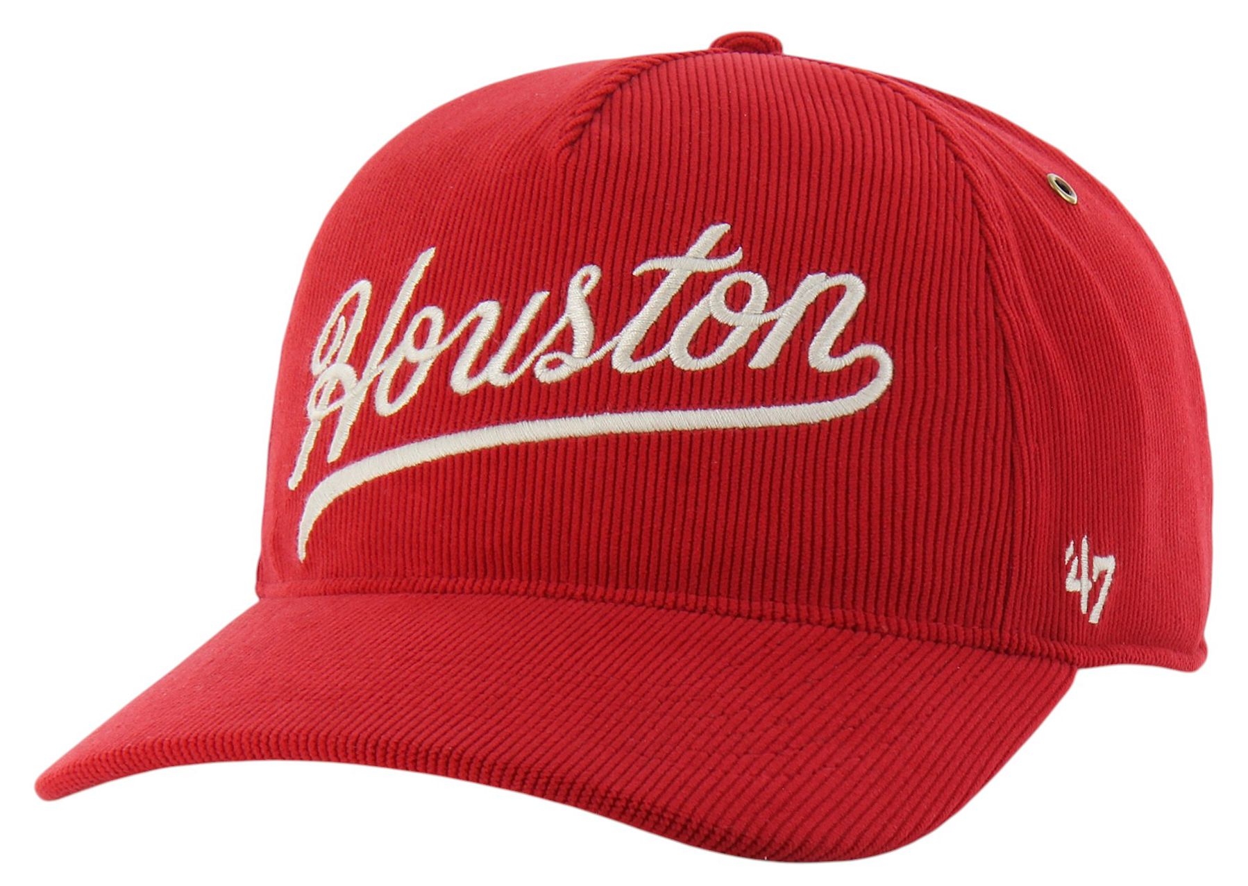 '47 Adult Houston Cougars Red Golden Age Cord Hitch Adjustable Hat product image