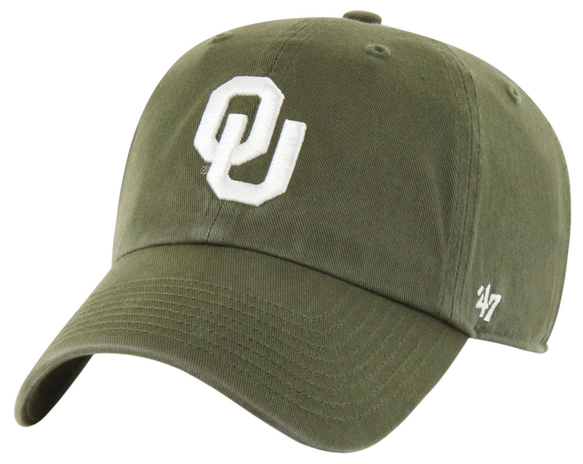 '47 Adult Oklahoma Sooners Sandalwood Clean Up Adjustable Hat product image