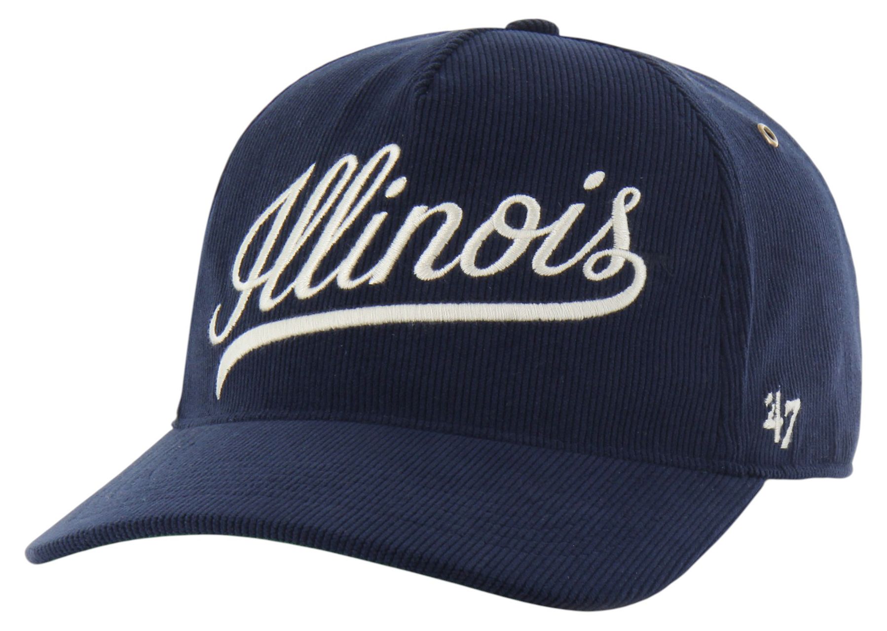 '47 Adult Illinois Fighting Illini Navy Golden Age Cord Hitch Adjustable Hat product image