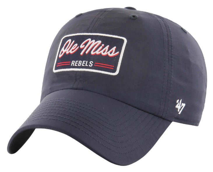 '47 Adult Ole Miss Rebels Navy Brr Fairway Clean Up Adjustable Hat product image