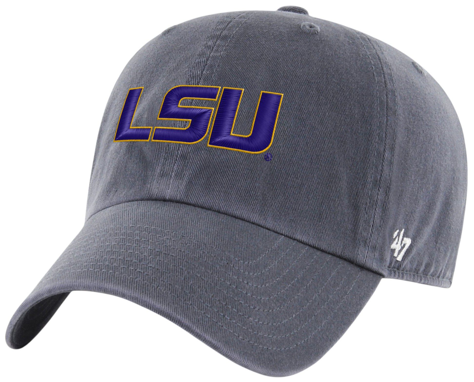 47 Adult LSU Tigers Vintage Navy Clean Up Adjustable Hat product image