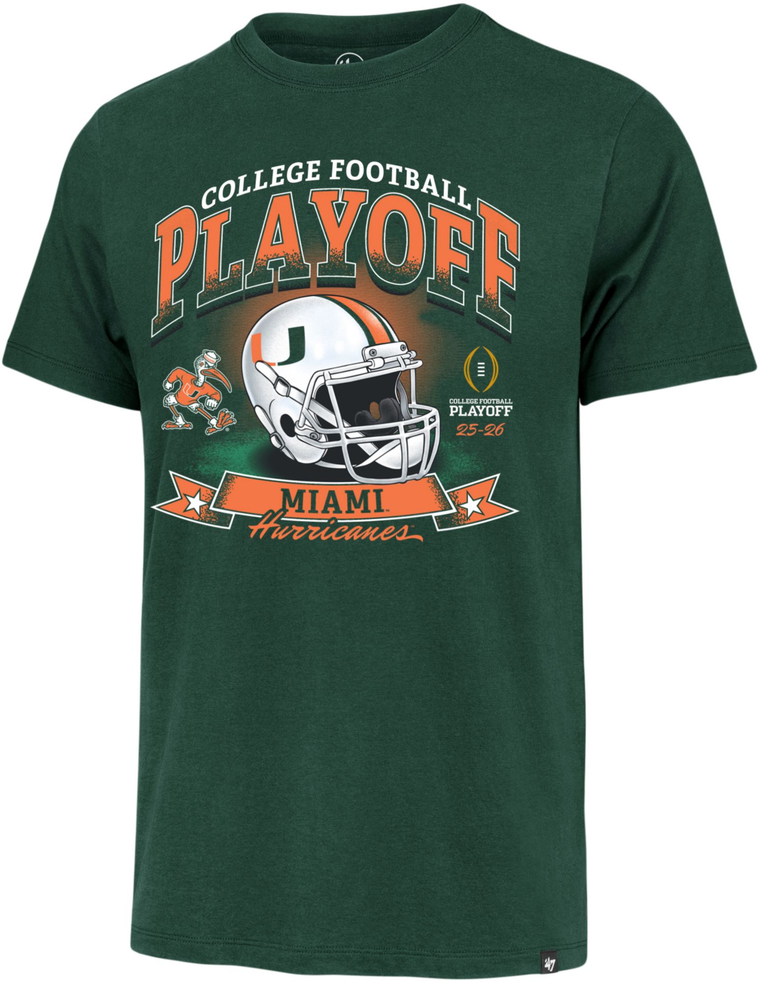 '47 Adult 2025-26 College Football Playoff Participant Miami Hurricanes T-Shirt product image