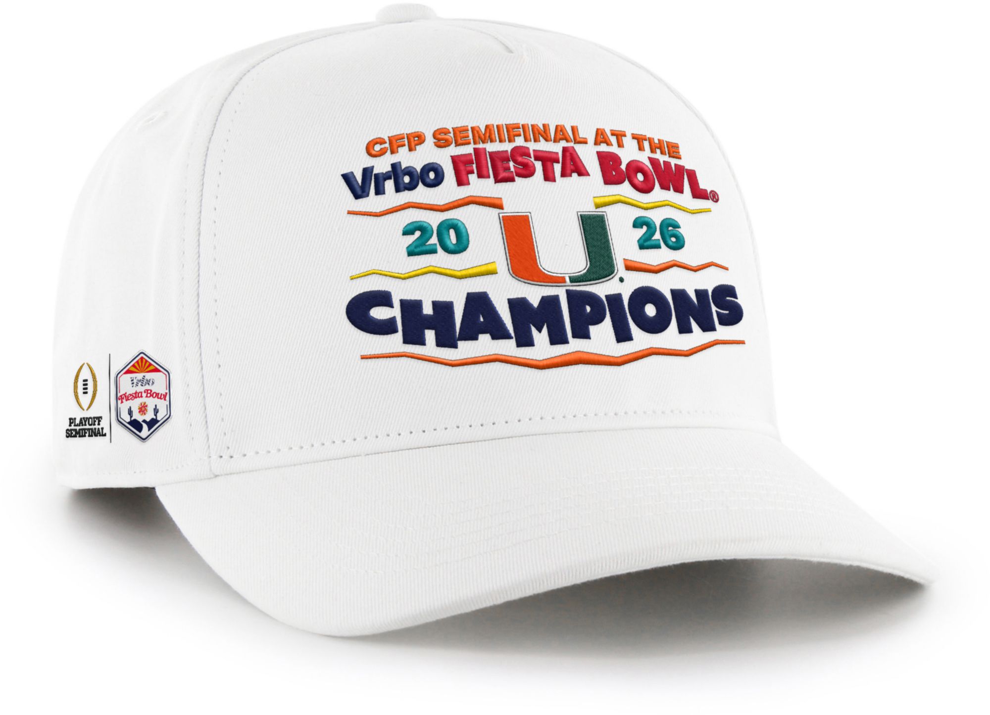 '47 Adult 2026 Fiesta Bowl Champions Miami Hurricanes Hitch Hat product image