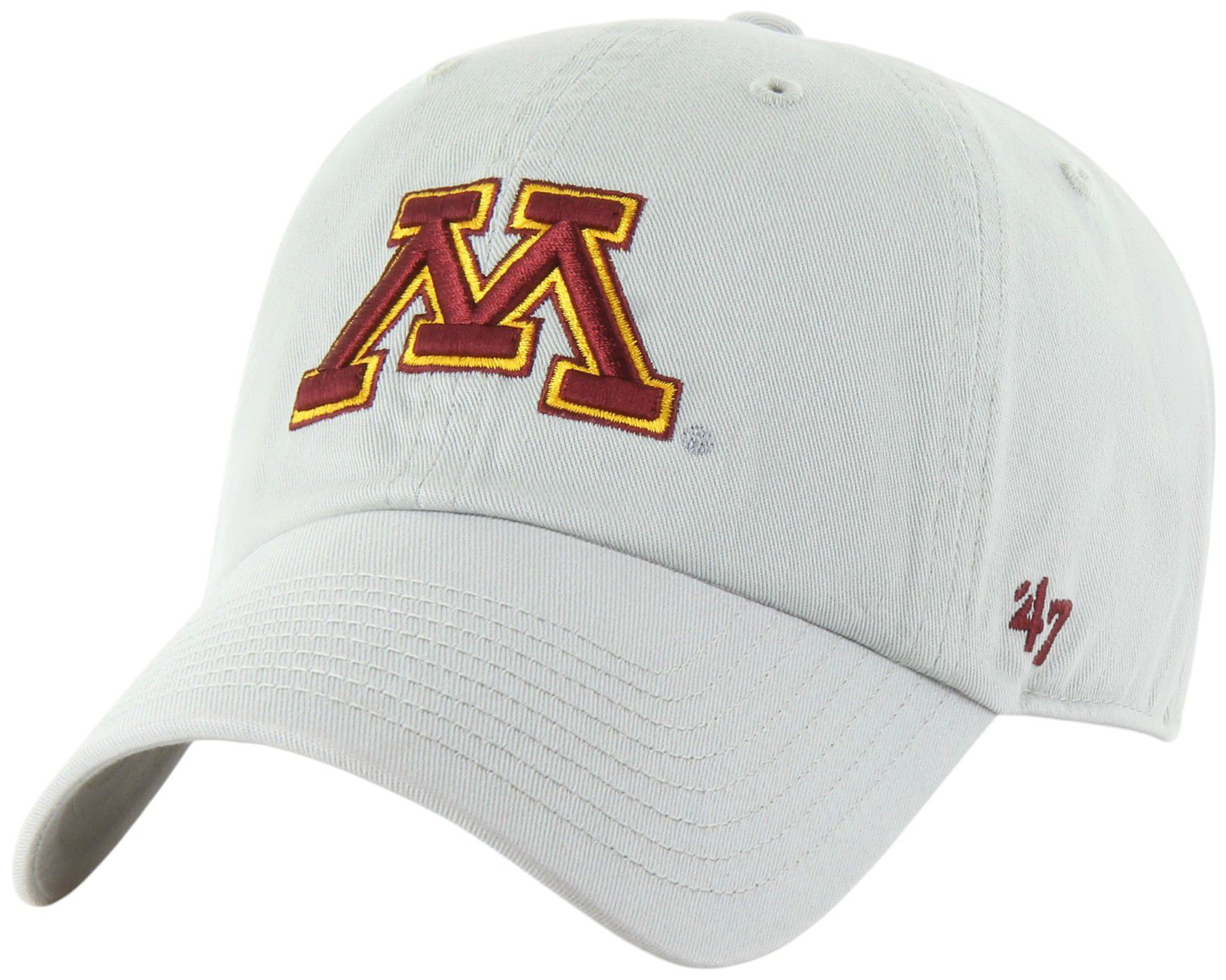 '47 Adult Minnesota Golden Gophers Grey Clean Up Adjustable Hat product image