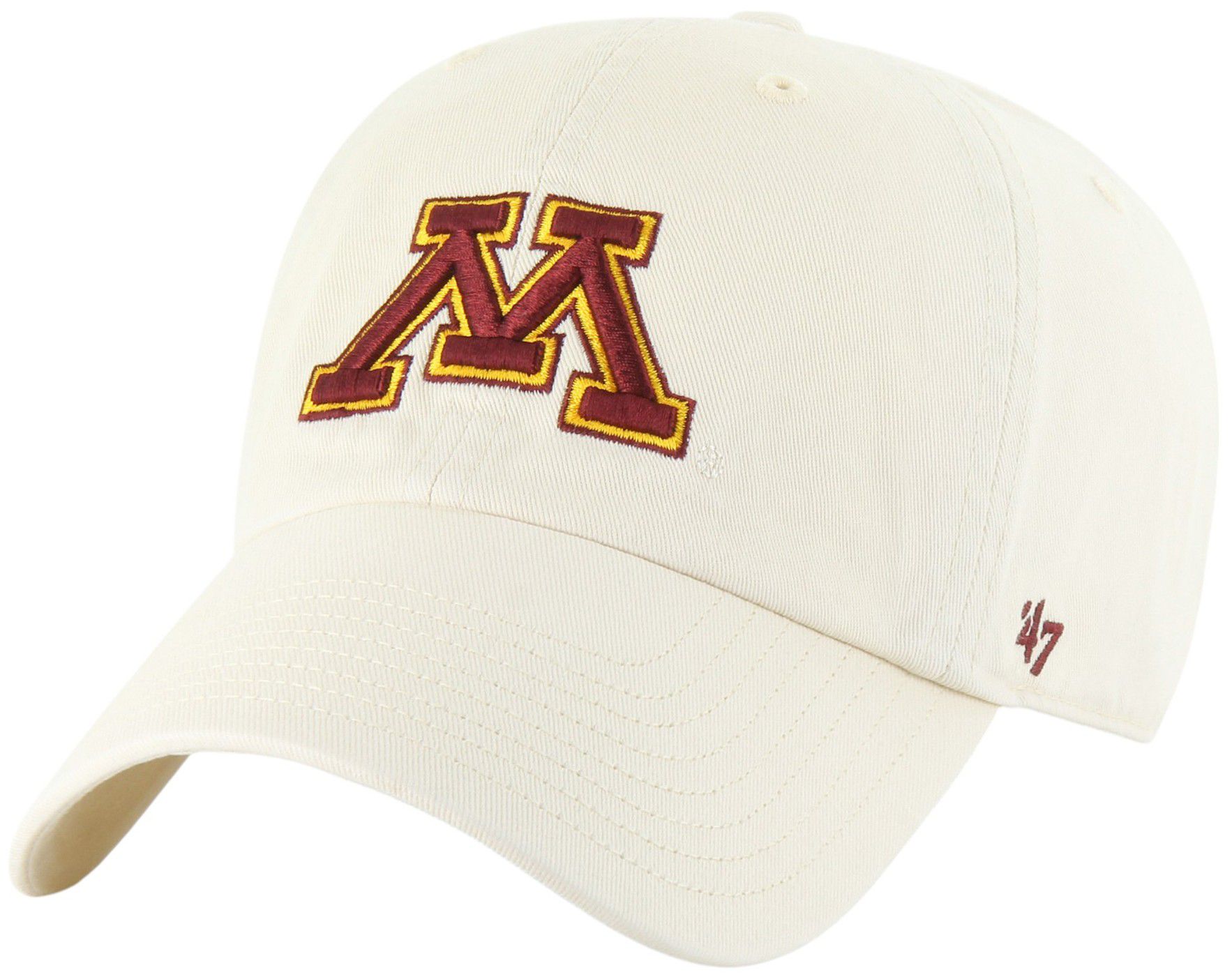'47 Adult Minnesota Golden Gophers Natural TC Fashion Logo Clean Up Adjustable Hat product image