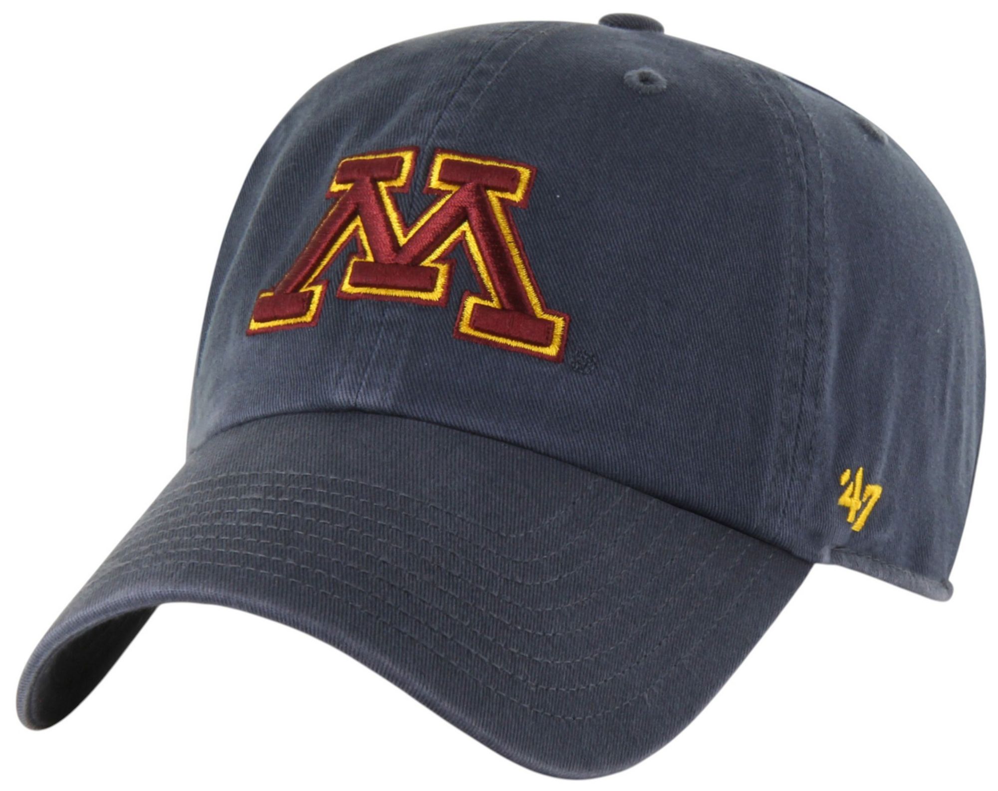 47 Adult Minnesota Golden Gophers Vintage Navy Clean Up Adjustable Hat product image