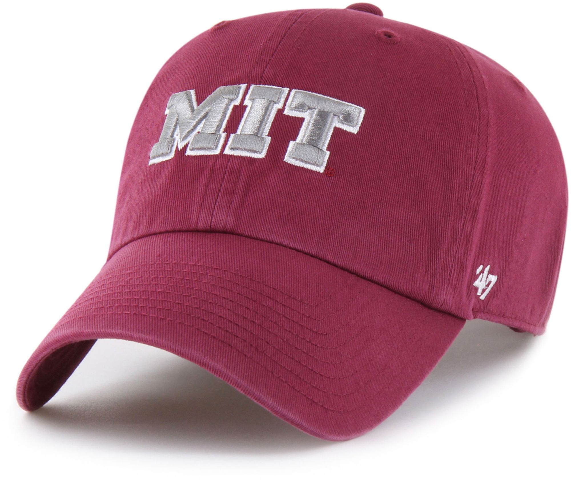 '47 Adult MIT Engineers Cardinal Wordmark Clean Up Adjustable Hat product image