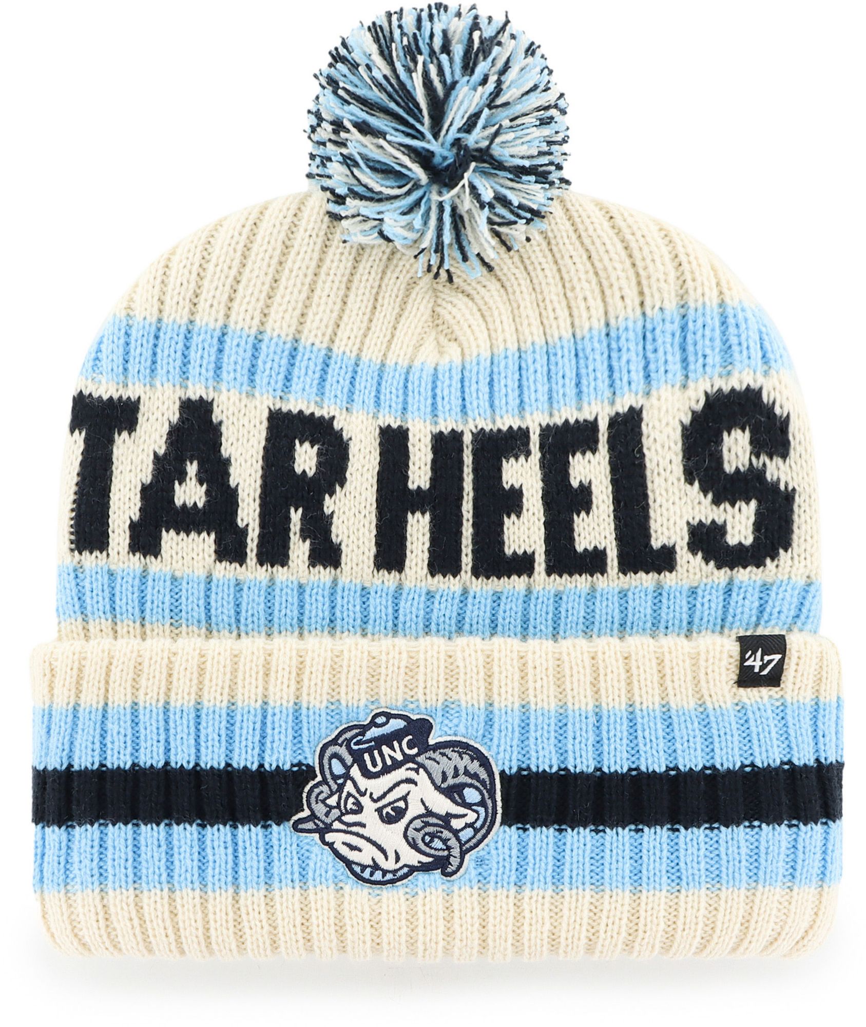 '47 Adult North Carolina Tar Heels Natural Bering Knit Beanie product image