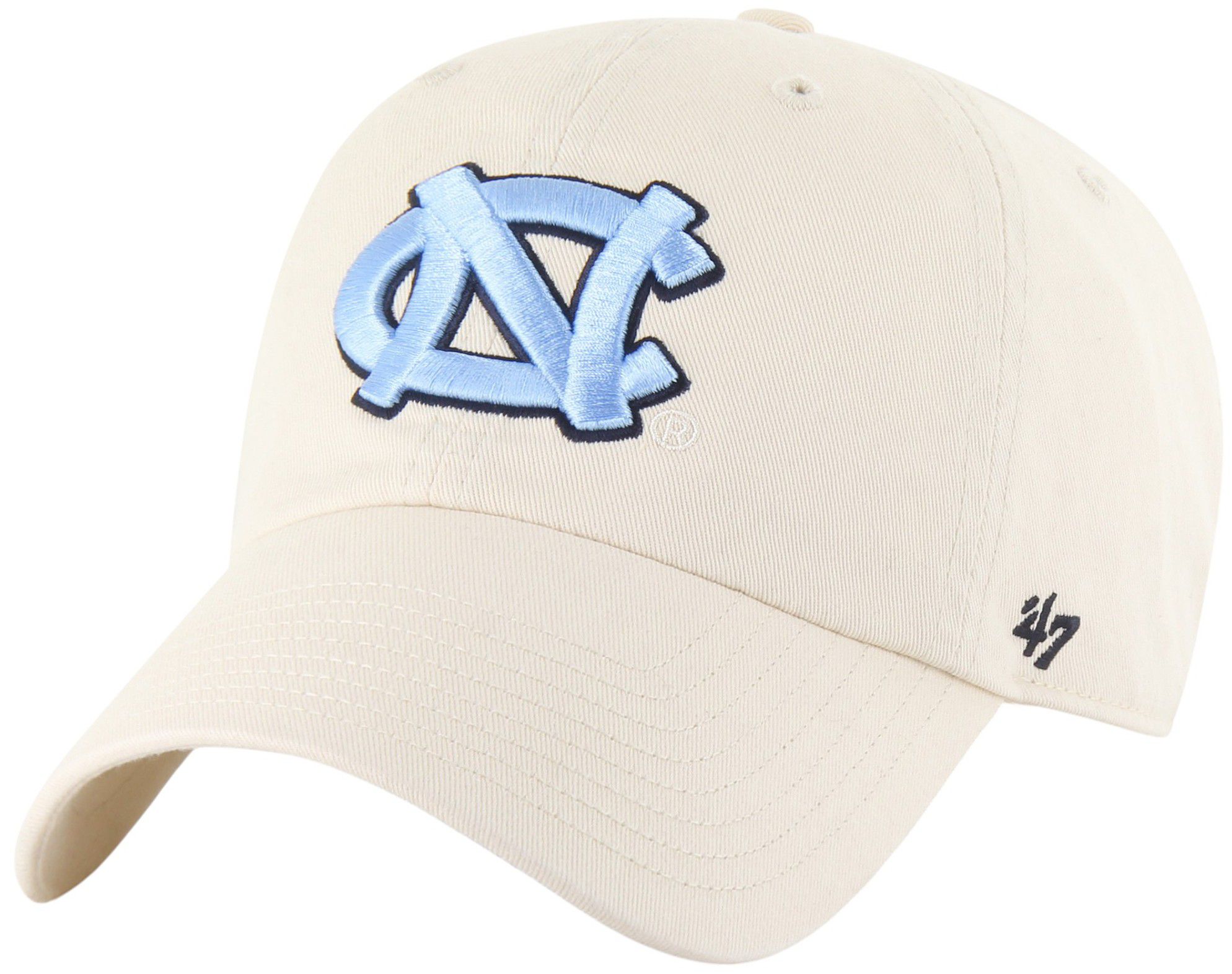 '47 Adult North Carolina Tar Heels Natural TC Fashion Logo Clean Up Adjustable Hat product image