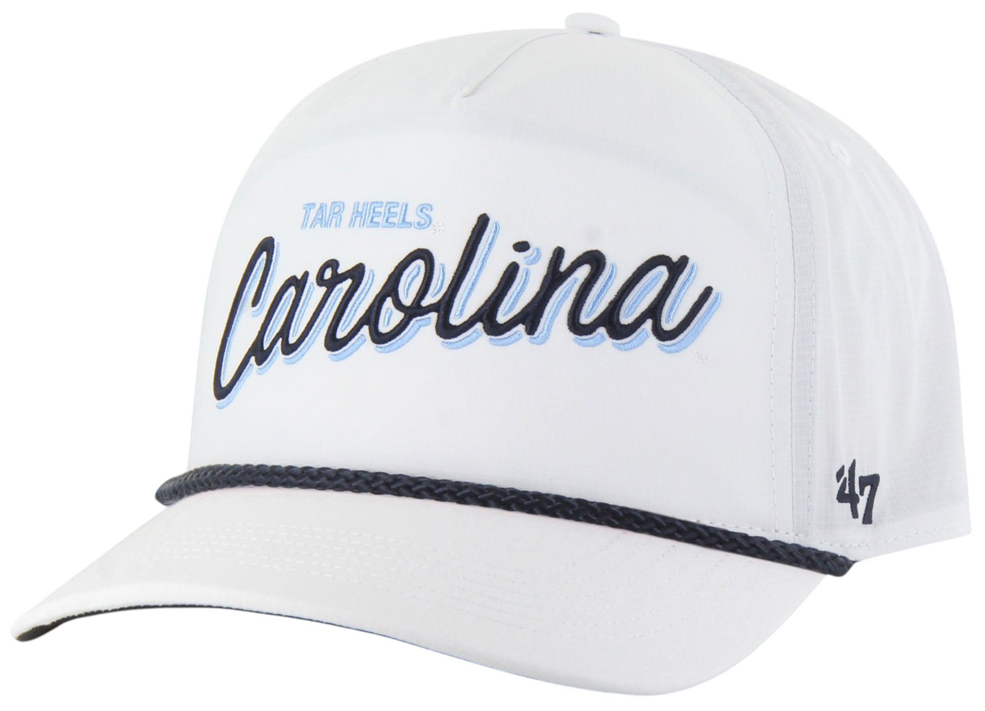 '47 Adult North Carolina Tar Heels White Brr Fairway Hitch Adjustable Hat product image