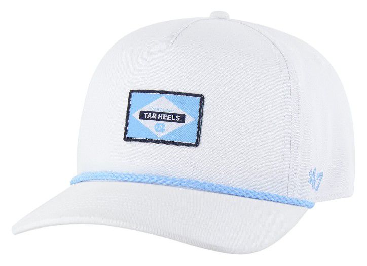 '47 Adult North Carolina Tar Heels White Milkwood Rope Hitch Adjustable Hat product image