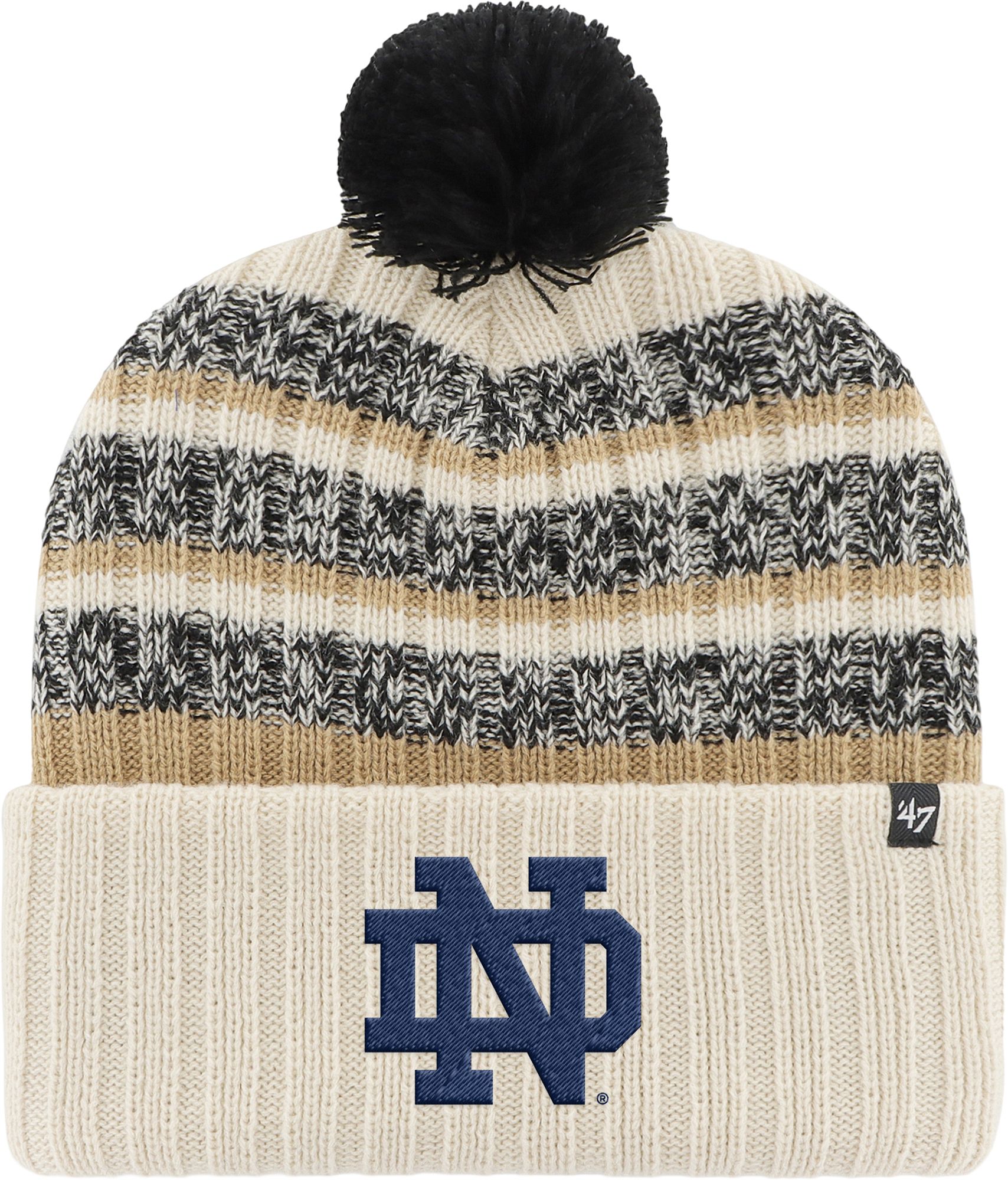 '47 Adult Notre Dame Fighting Irish Natural Tavern Knit Beanie product image