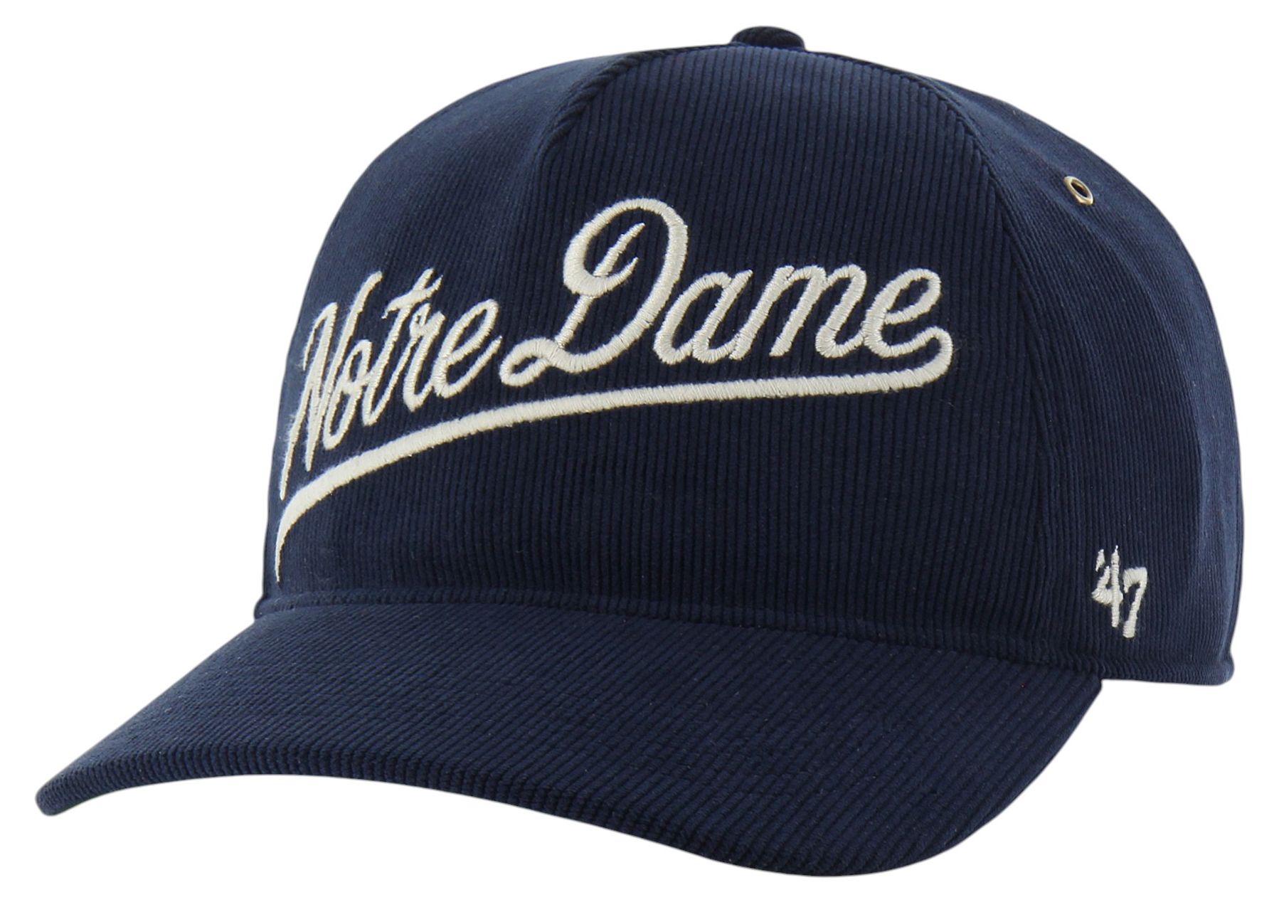 '47 Adult Notre Dame Fighting Irish Navy Golden Age Cord Hitch Adjustable Hat product image