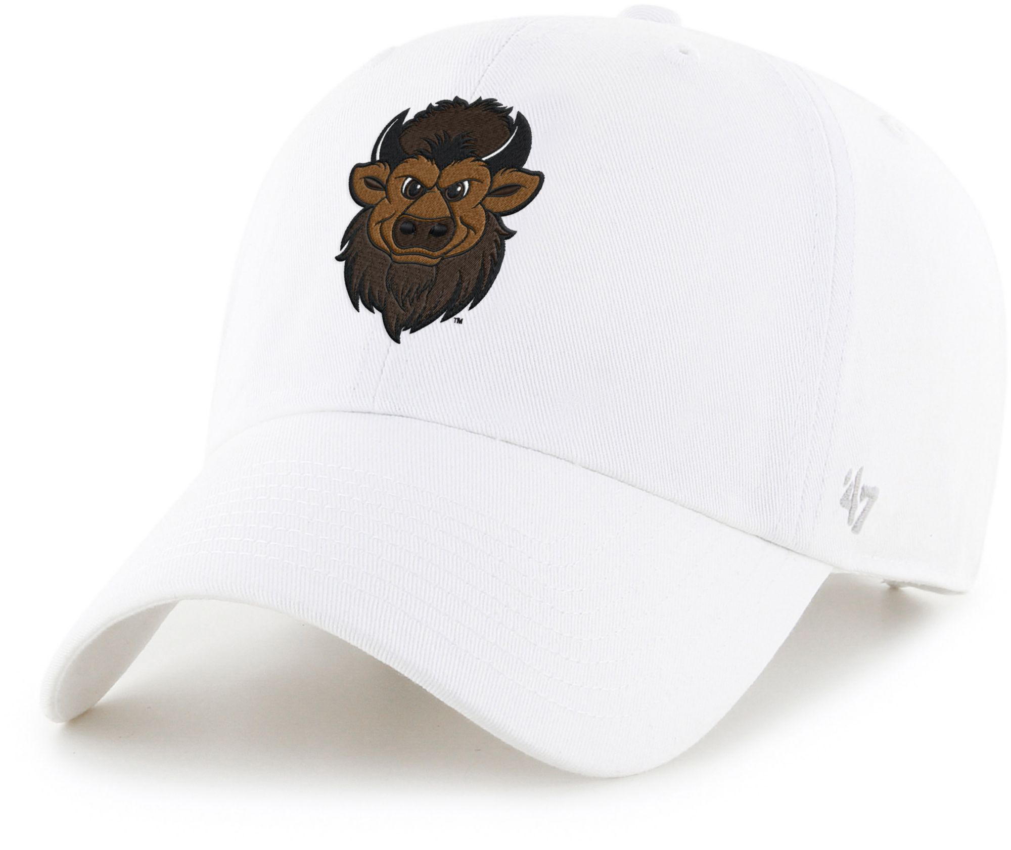 '47 Adult Indiana Hoosiers White Mascot Clean Up Adjustable Hat product image