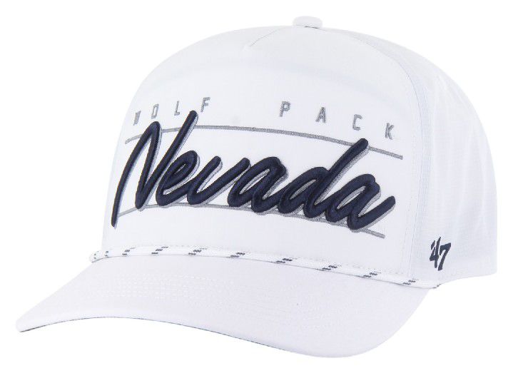 '47 Adult Nevada Wolf Pack White Condor Hitch Adjustable Hat product image