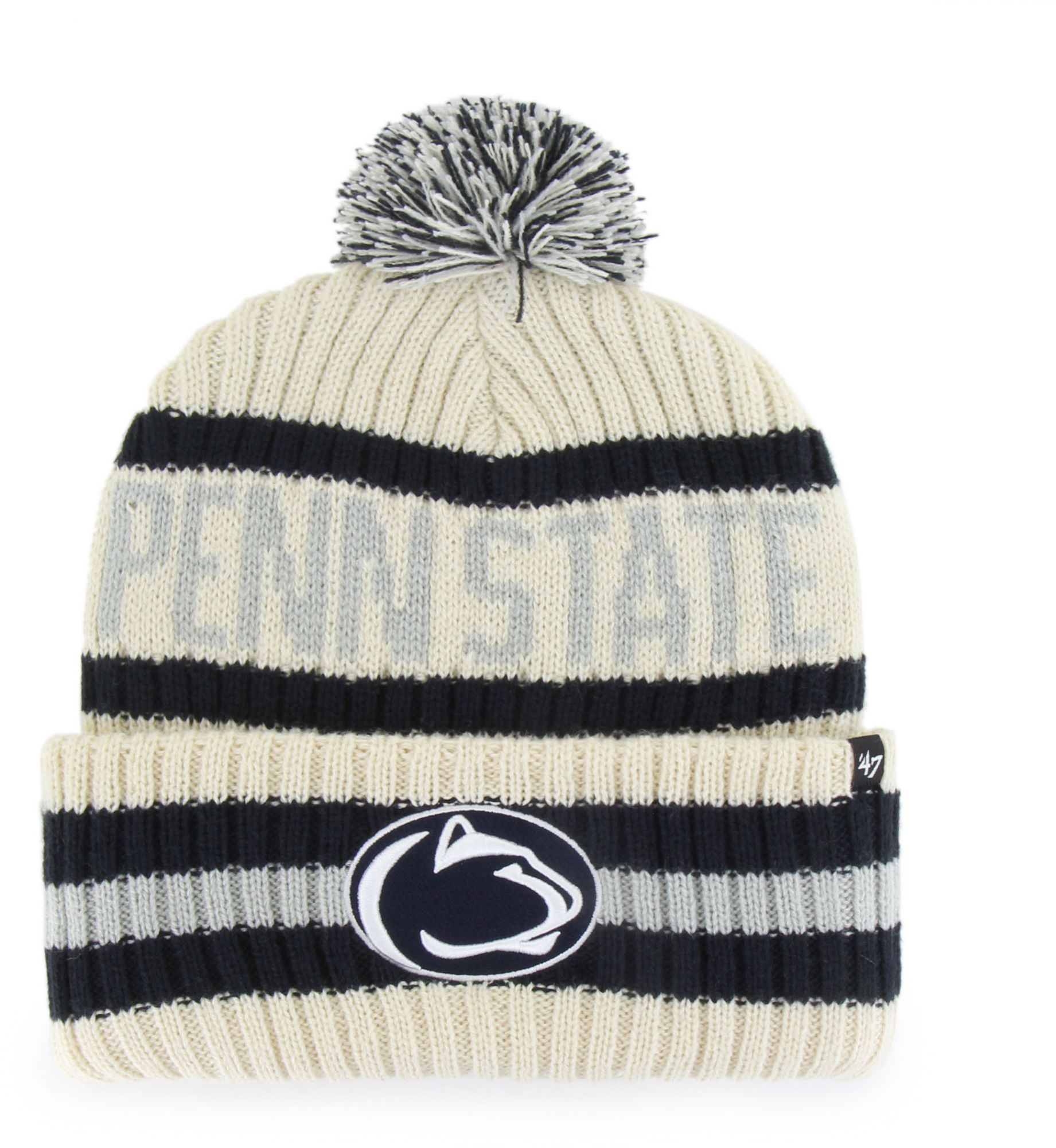 '47 Adult Penn State Nittany Lions Natural Bering Knit Beanie product image