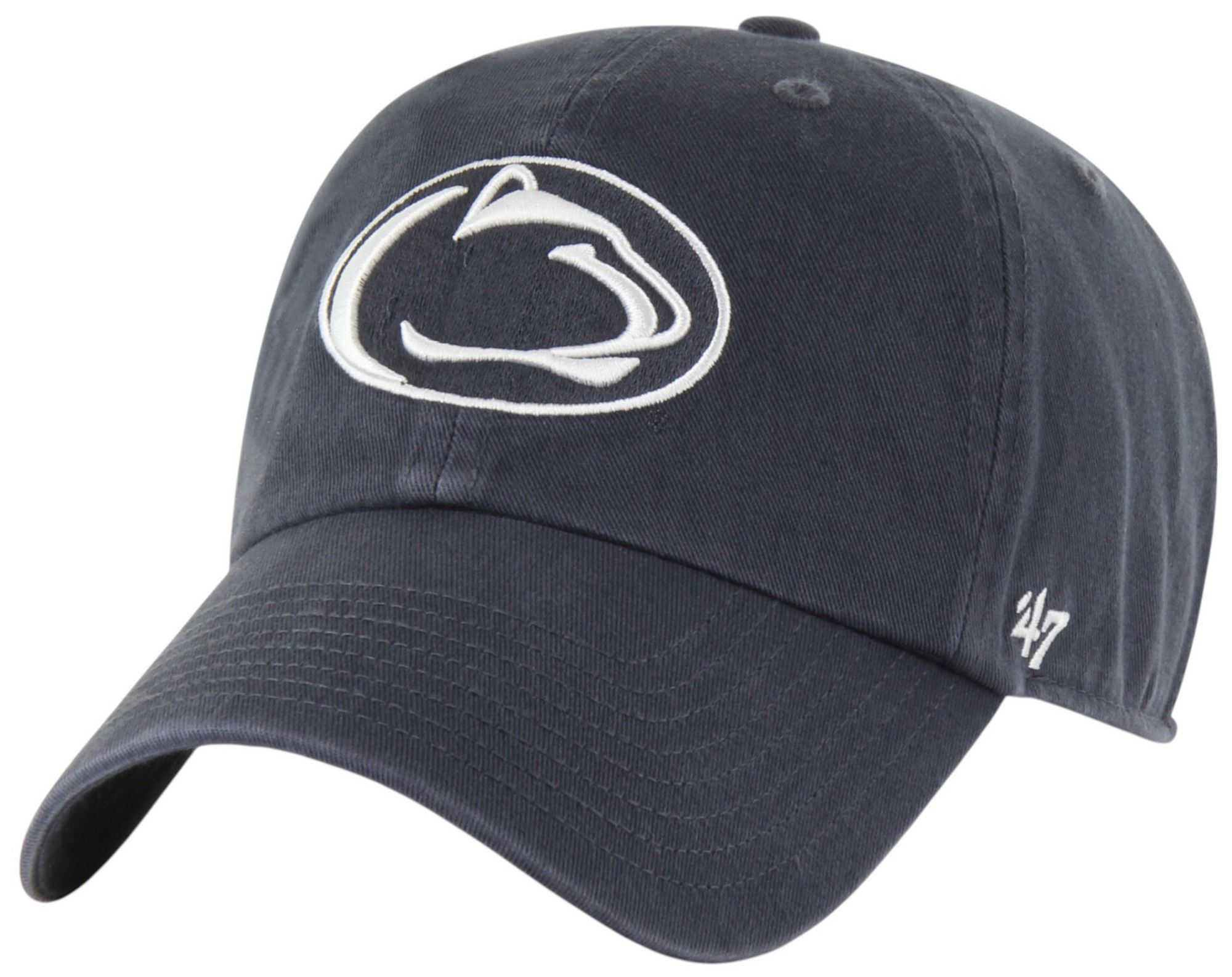 47 Adult Penn State Nittany Lions Vintage Navy Clean Up Adjustable Hat product image