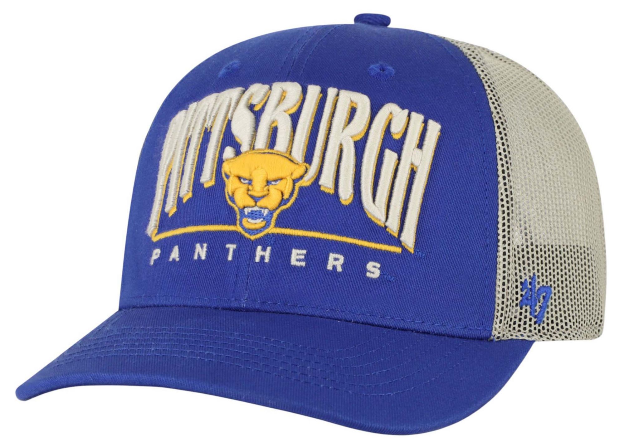 '47 Adult Pittsburgh Panthers Royal Arid Adjustable Trucker Hat product image