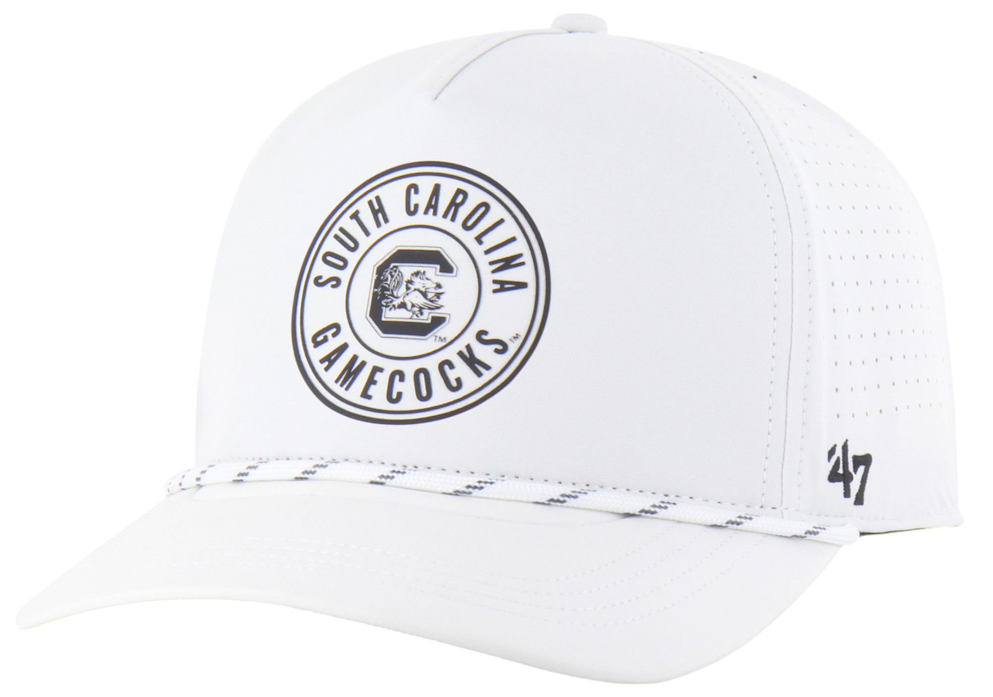 '47 Adult South Carolina Gamecocks Chalk Brr Fairway Hitch Adjustable Hat product image