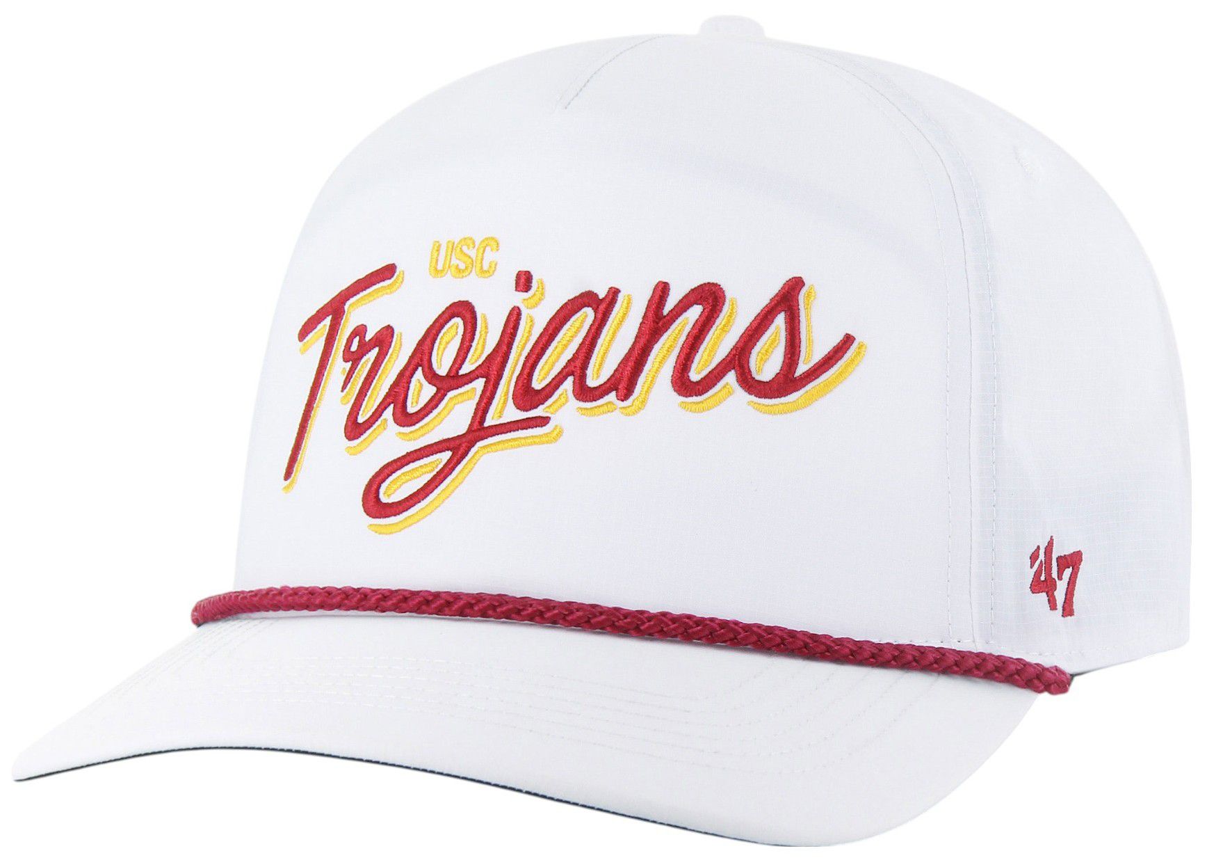 '47 Adult USC Trojans White Brrr Fairway Hitch Adjustable Hat product image