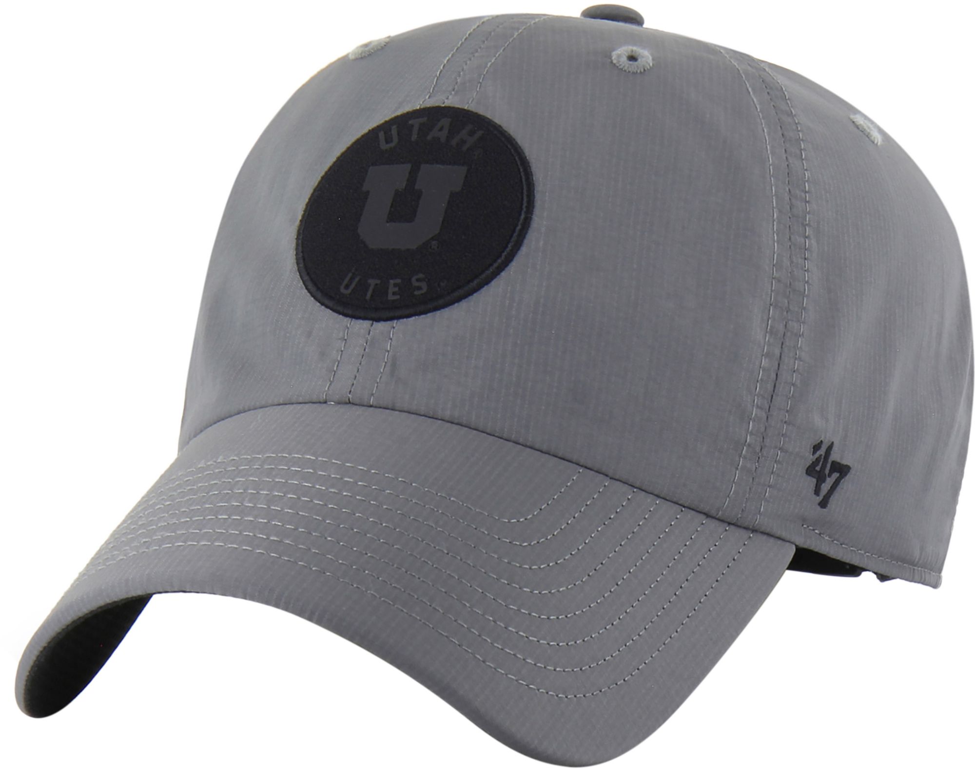 '47 Adult Utah Utes Dark Grey Brrr Clean Up Adjustable Hat product image