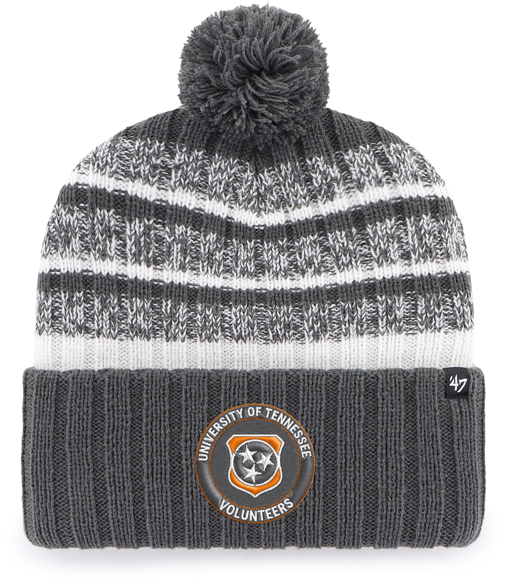 '47 Adult Tennessee Volunteers Charcoal Cuffed Tavern Knit Beanie product image