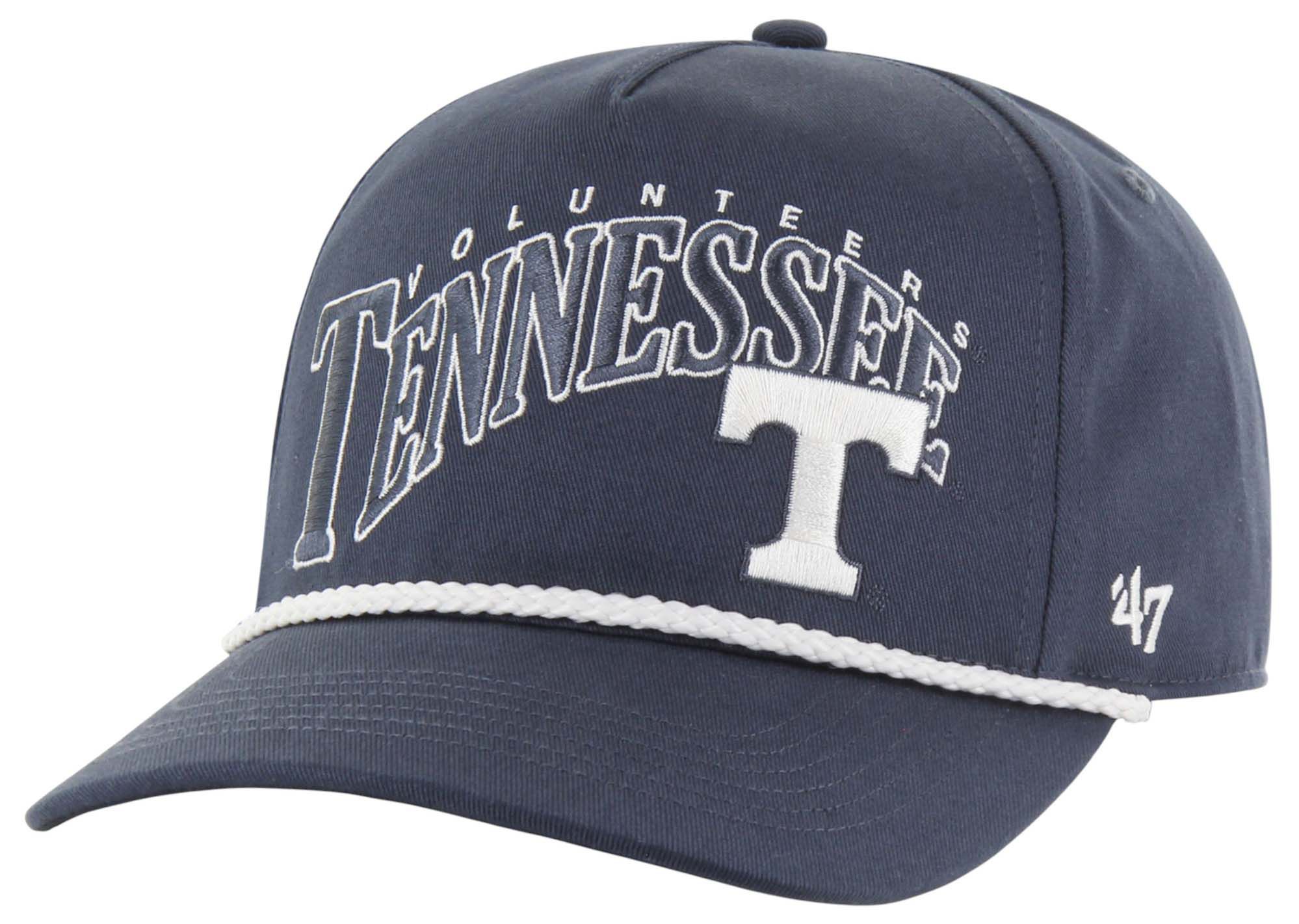 '47 Adult Tennessee Volunteers Vintage Navy Wave Rope Hitch Adjustable Hat product image