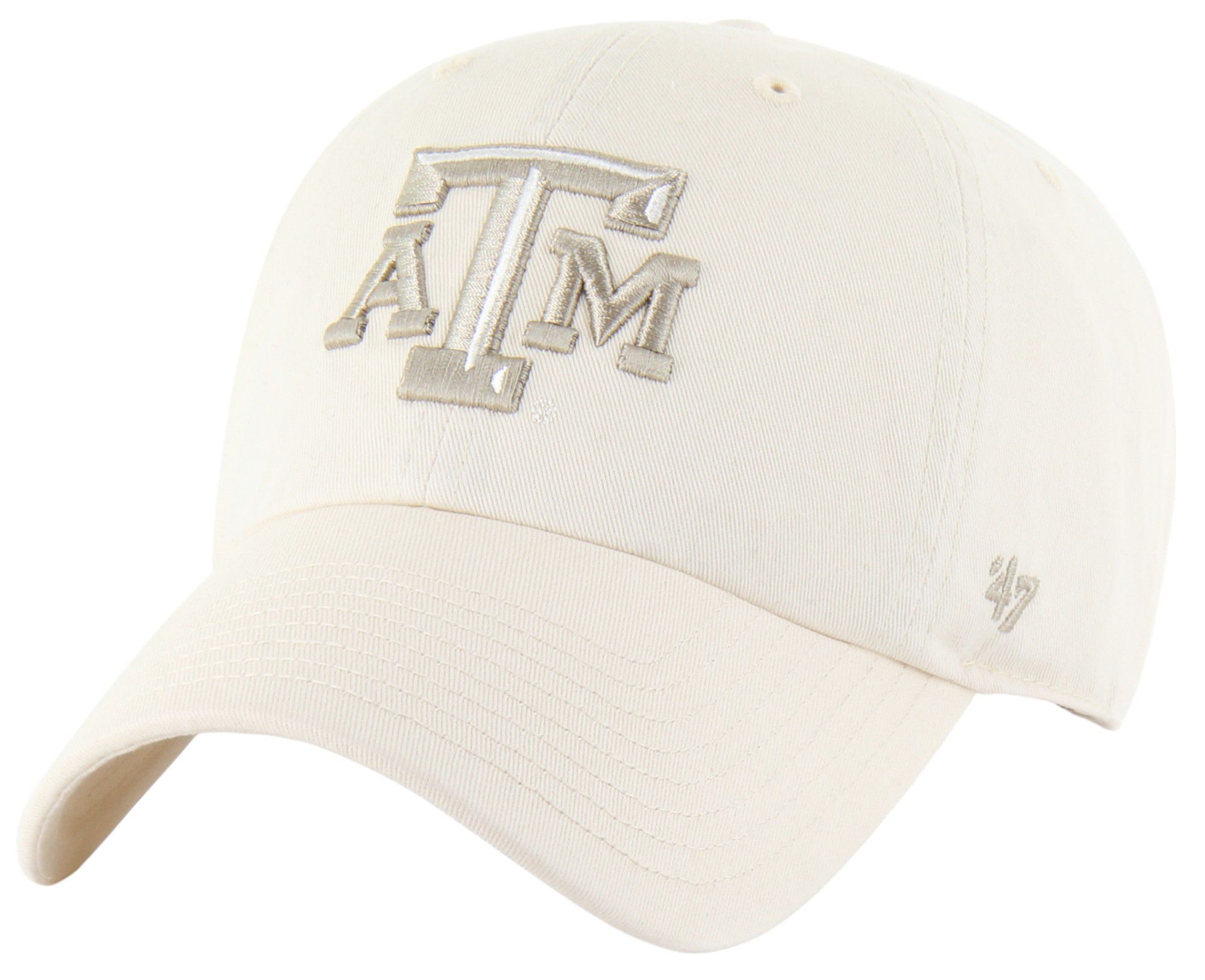 '47 Adult Texas A&M Aggies Natural 2-Tone Foundational Clean Up Adjustable Hat product image