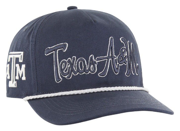 '47 Adult Texas A&M Aggies Vintage Navy Overhand Hitch Adjustable Hat product image