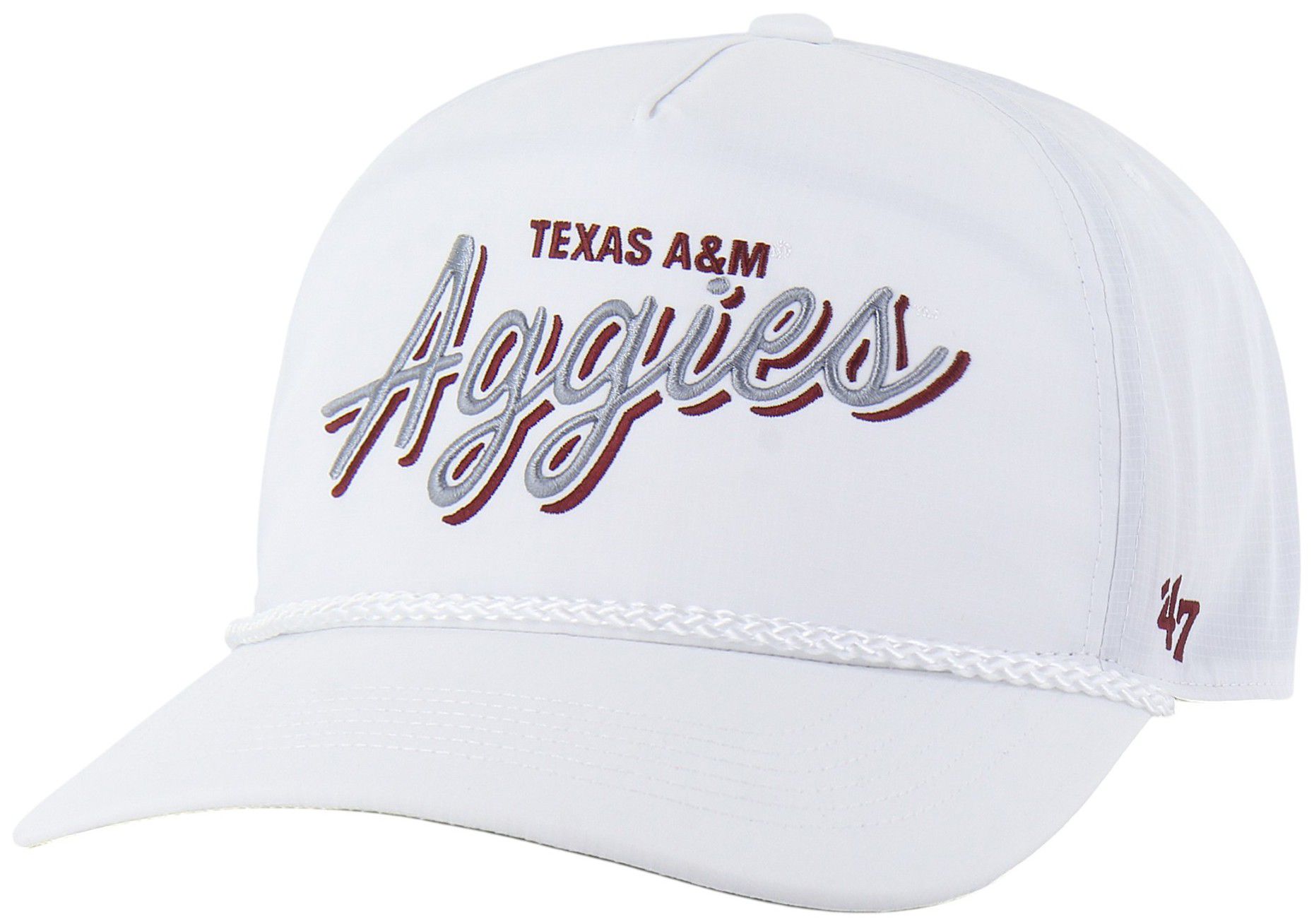 '47 Adult Texas A&M Aggies White Brrr Fairway Hitch Adjustable Hat product image