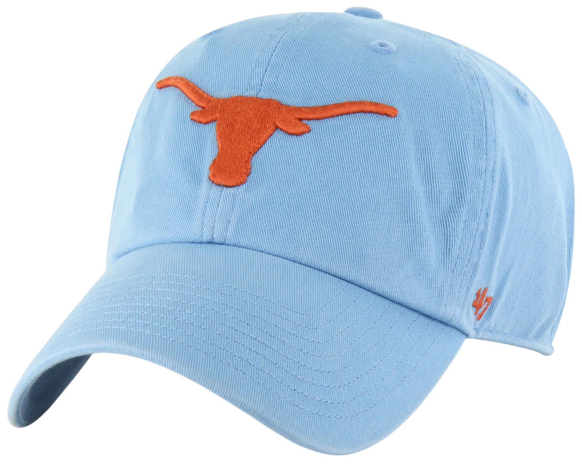 '47 Adult Texas Longhorns Blue Clean Up Adjustable Hat product image