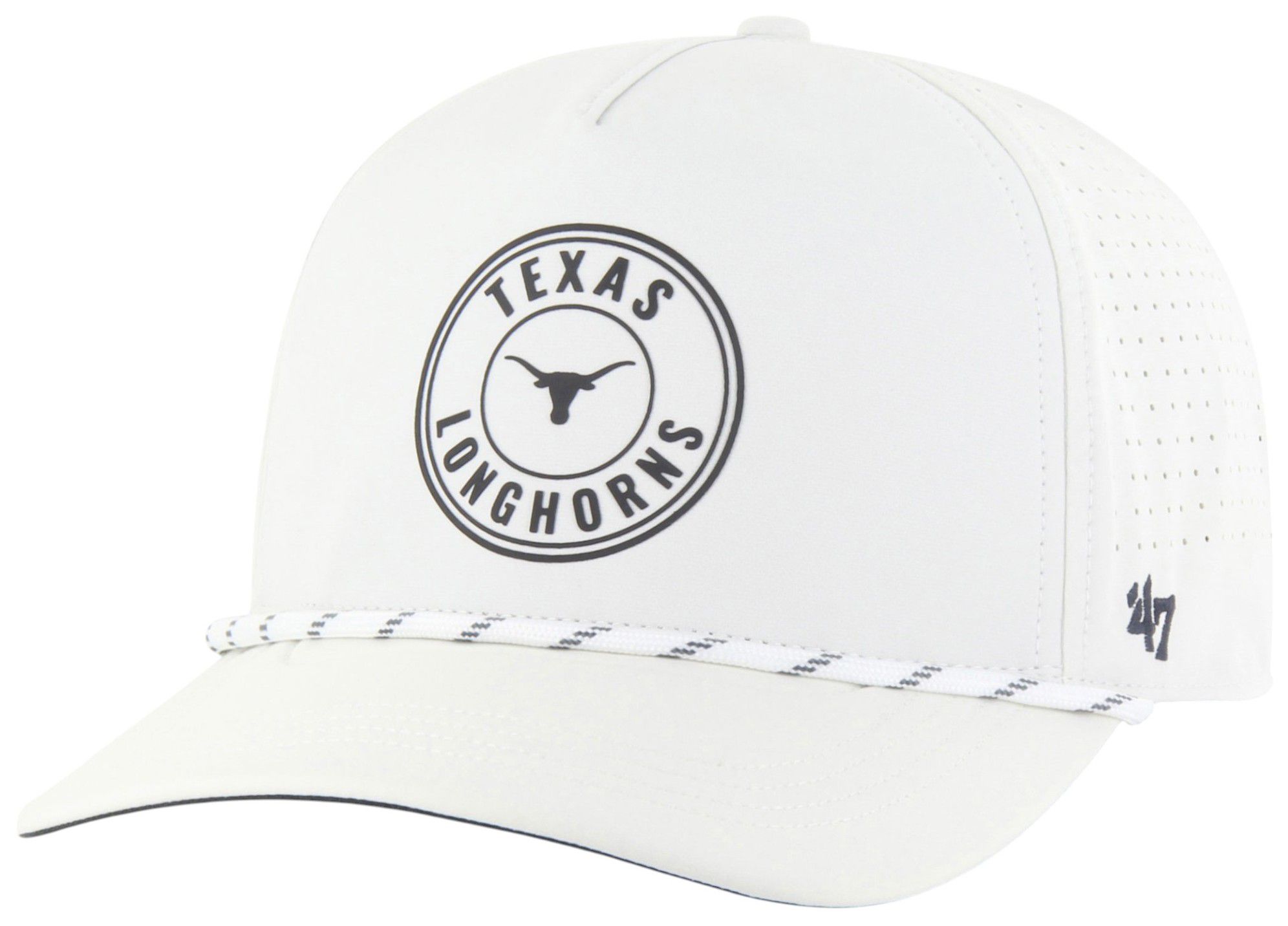 '47 Adult Texas Longhorns Chalk Brr Fairway Hitch Adjustable Hat product image