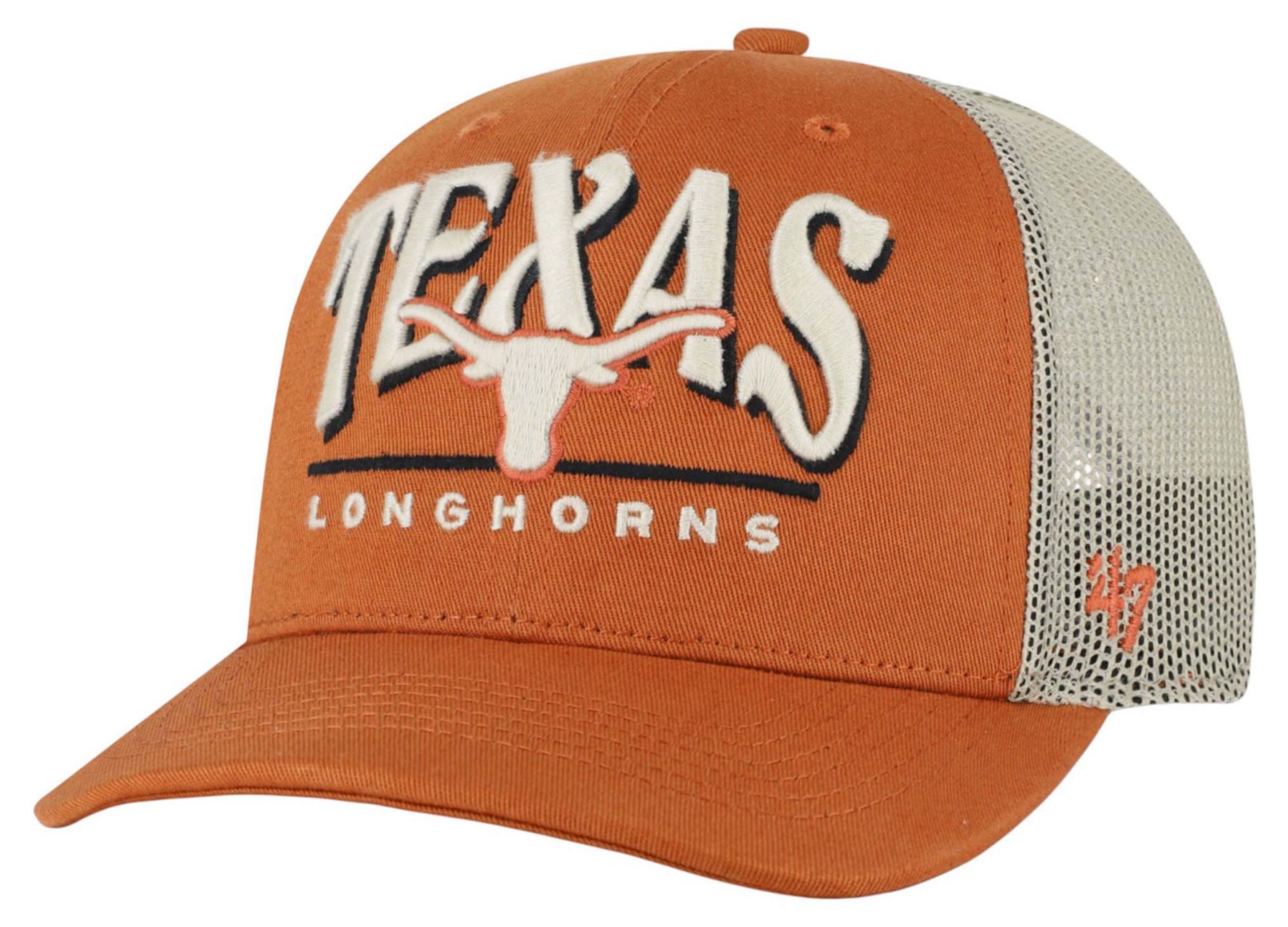 '47 Adult Texas Longhorns Burnt Orange Arid Adjustable Trucker Hat product image