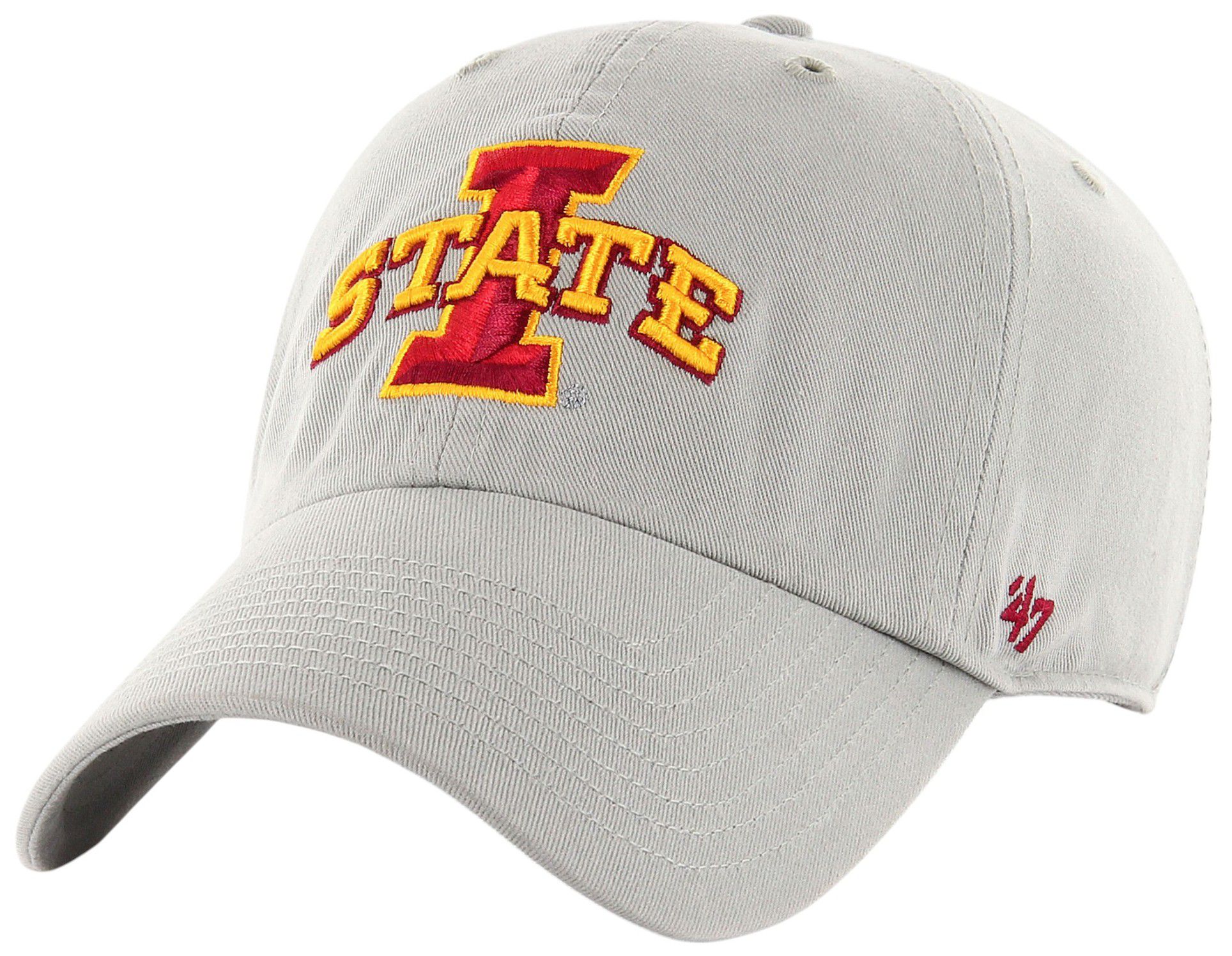 '47 Adult Iowa State Cyclones Grey Clean Up Adjustable Hat product image