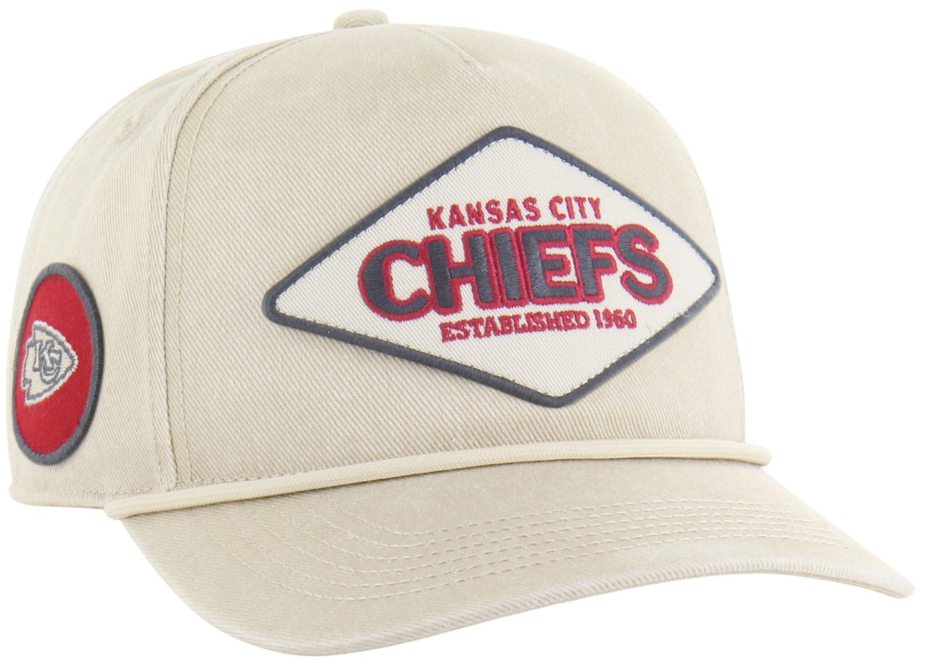 47 Adult Kansas City Chiefs Mojave Cairn Hitch Adjustable Hat