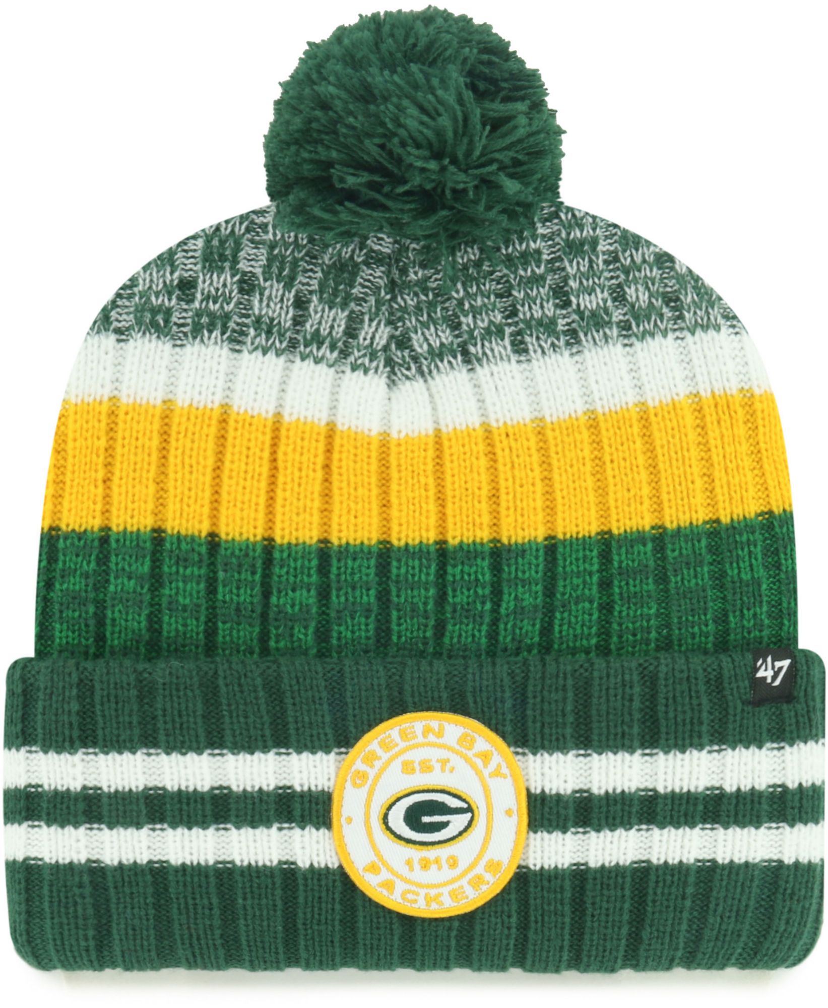 '47 Adult Green Bay Packers Dark Green Quiver Cuffed Knit Beanie product image