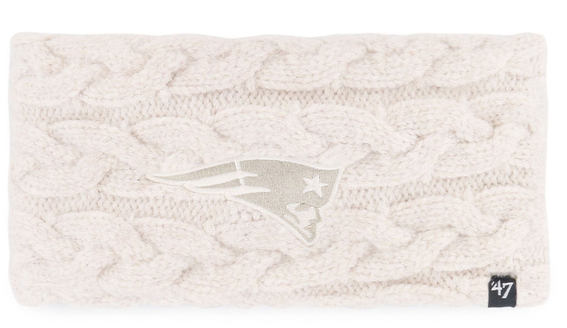 '47 Adult New England Patriots Natural Latte Headband product image