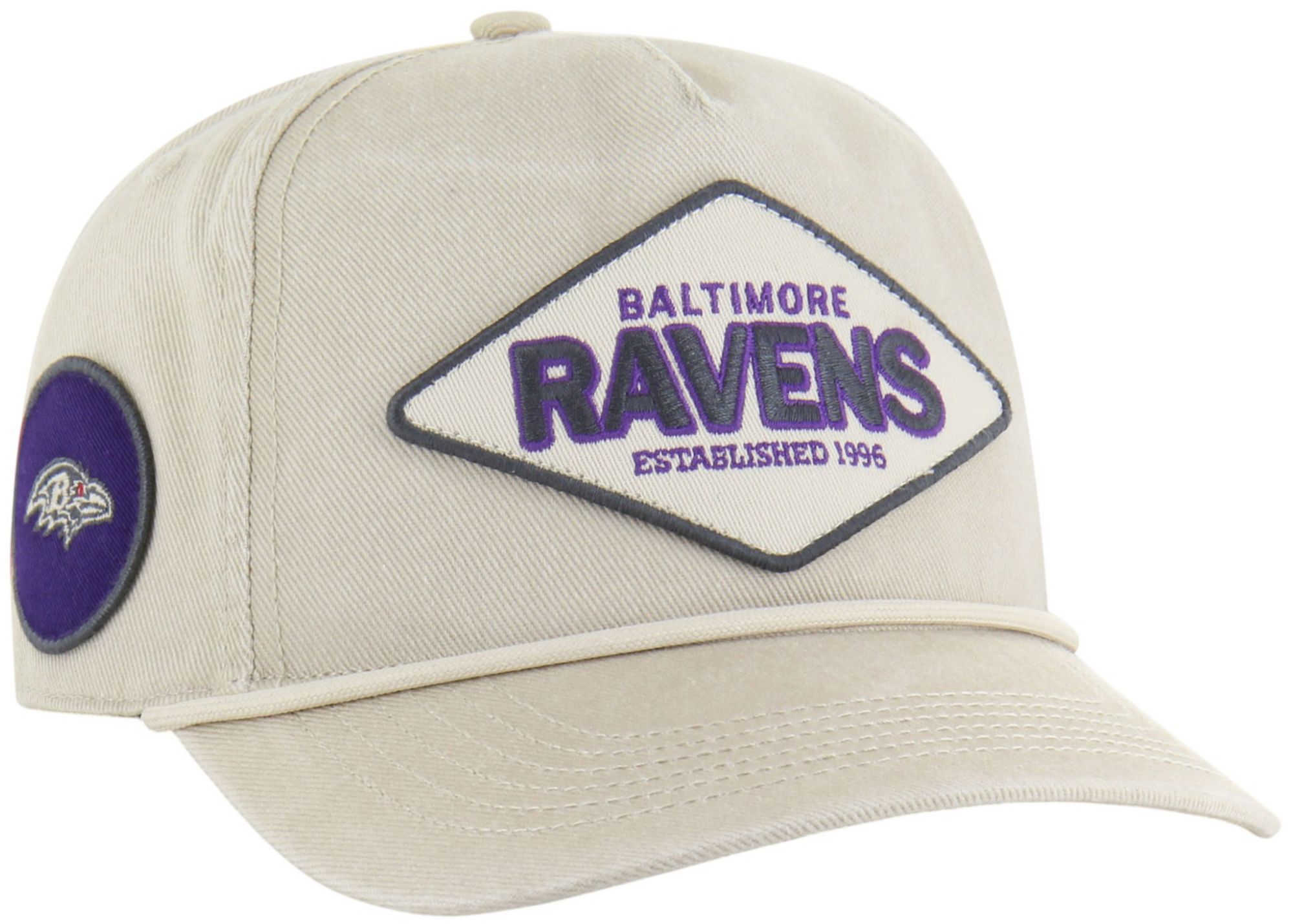 '47 Adult Baltimore Ravens Mojave Cairn Hitch Adjustable Hat product image