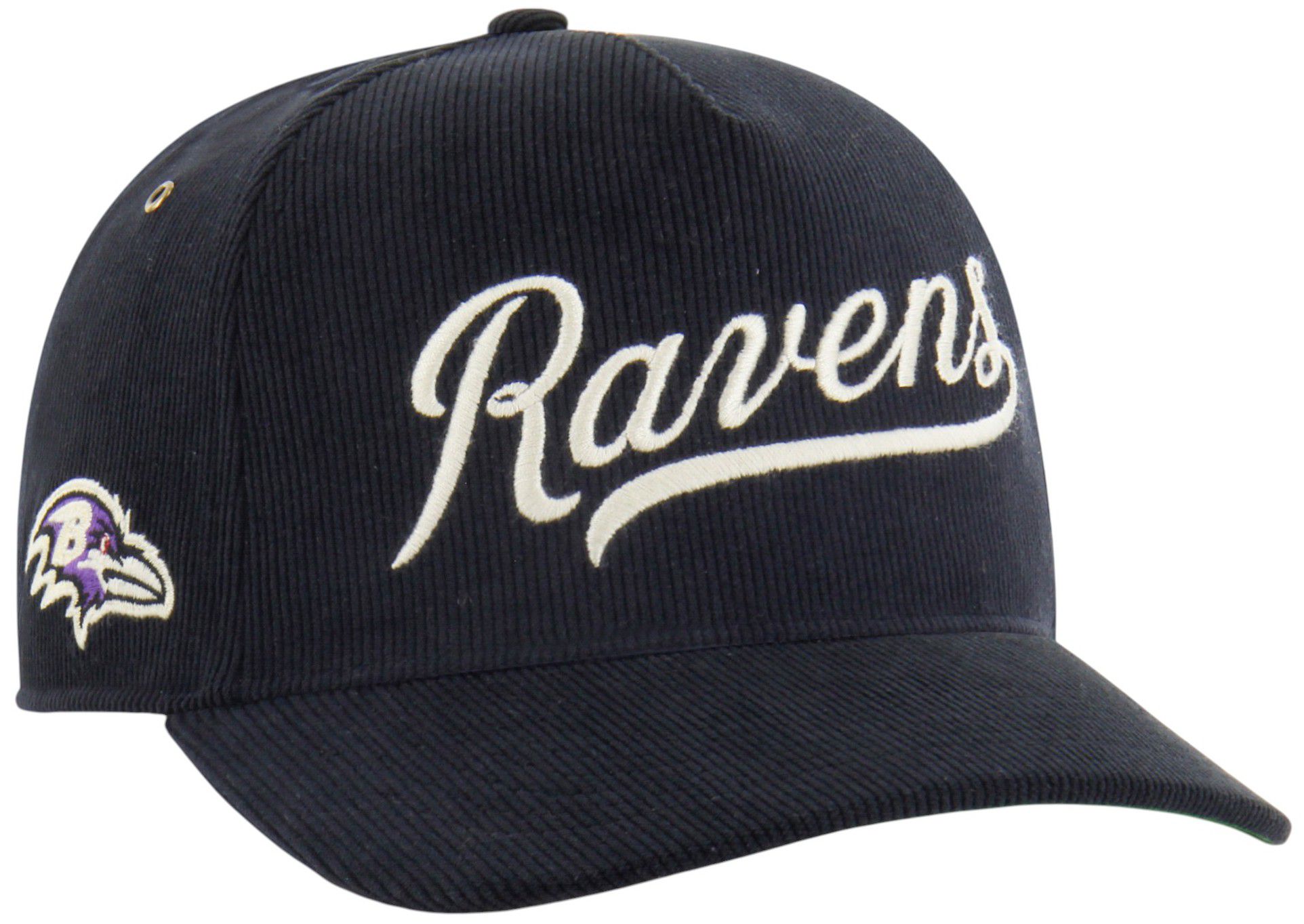 '47 Adult Baltimore Ravens Black Golden Age Hitch Adjustable Hat product image